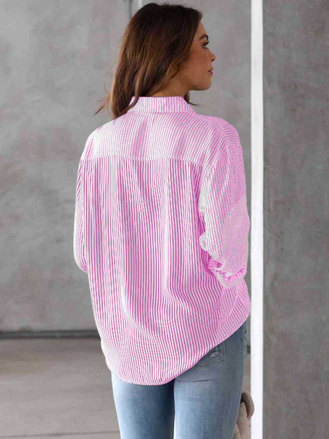 Aussie Collared Neck Shirt - Plus (5 Colors Available) - Tuesday Morning - Shirts & Blouses