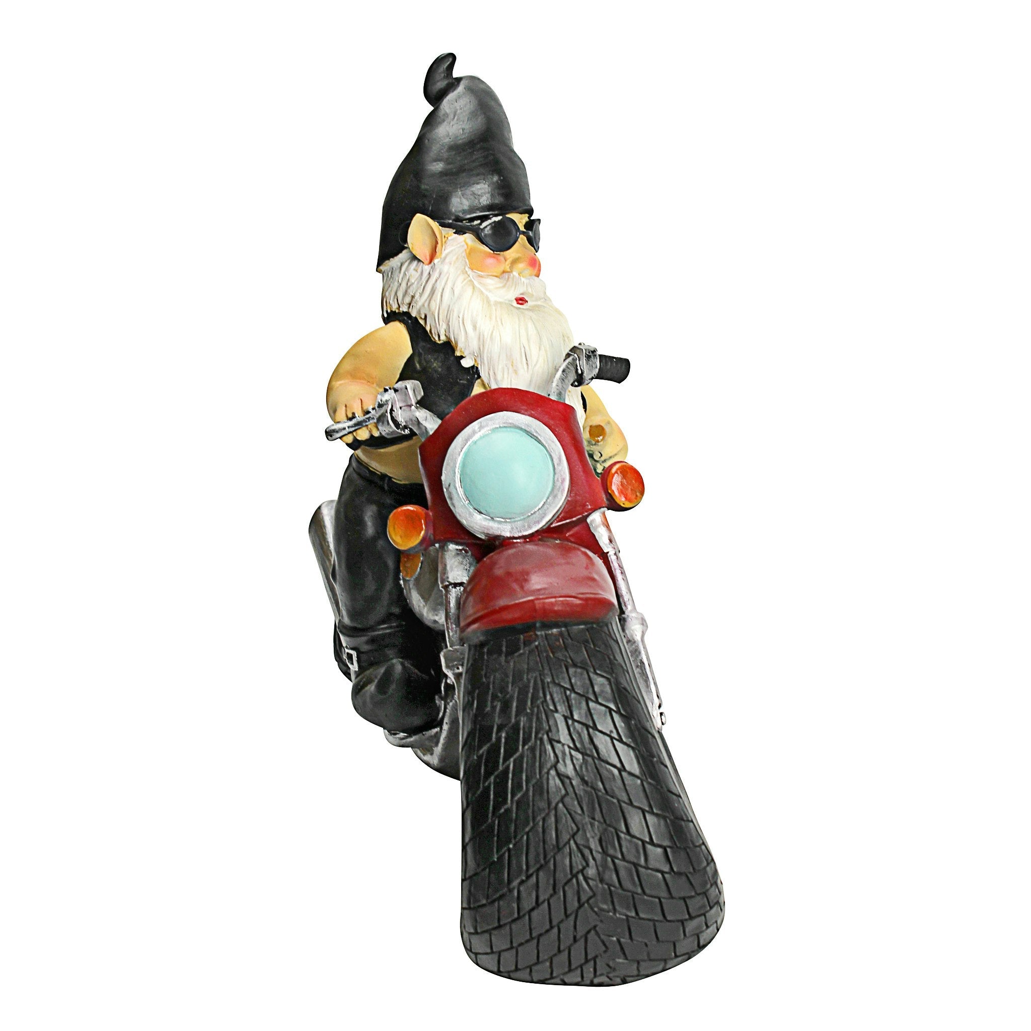 Axle Grease, the Biker Gnome Statue - Tuesday Morning - Garden Decor