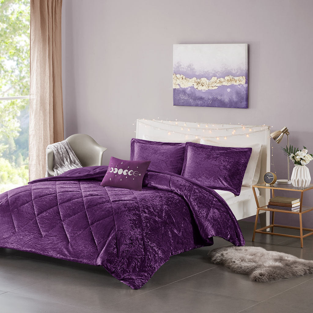 Velvet-Comforter-Set-