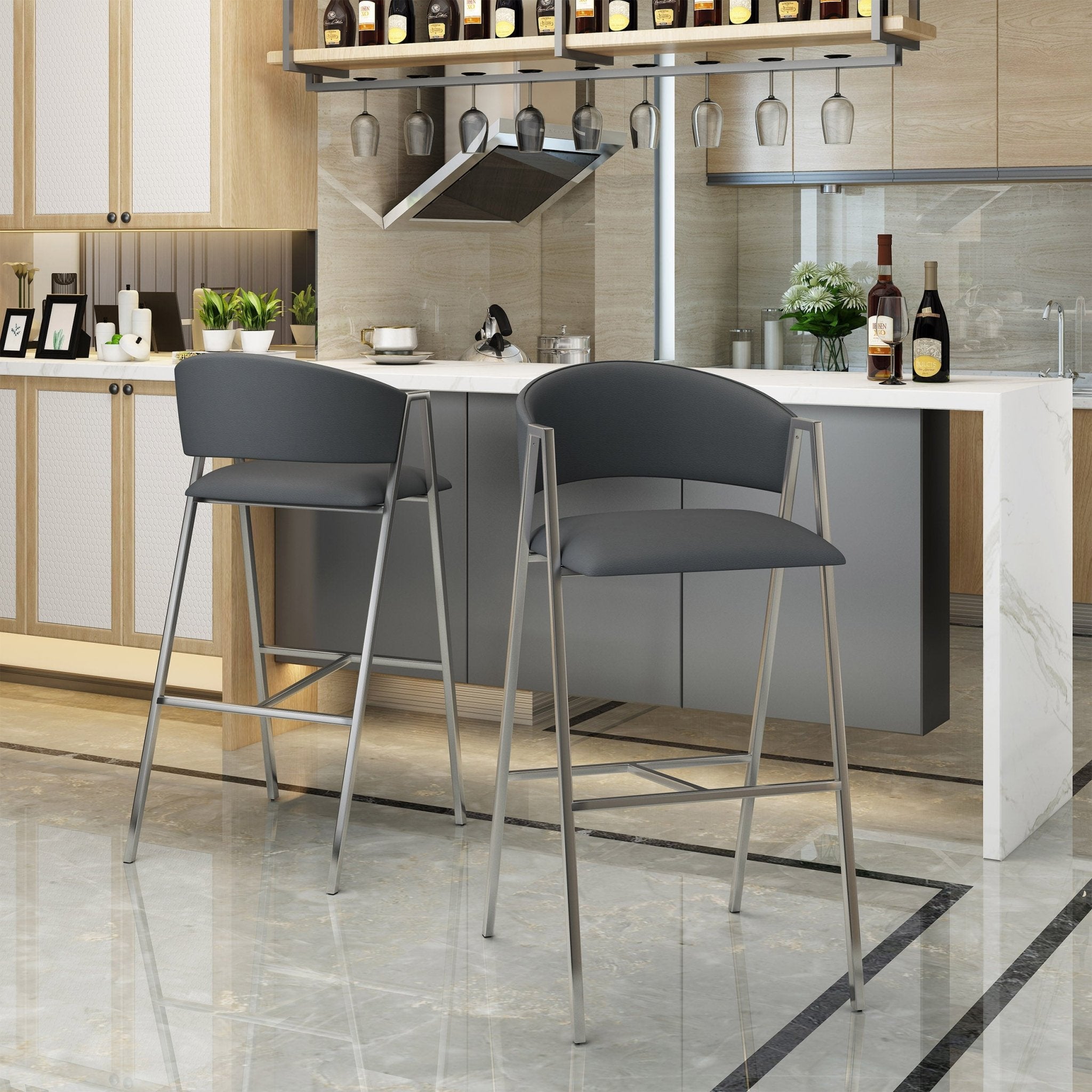 BAR CHAIR （set of 2） - Tuesday Morning - Table & Bar Stools