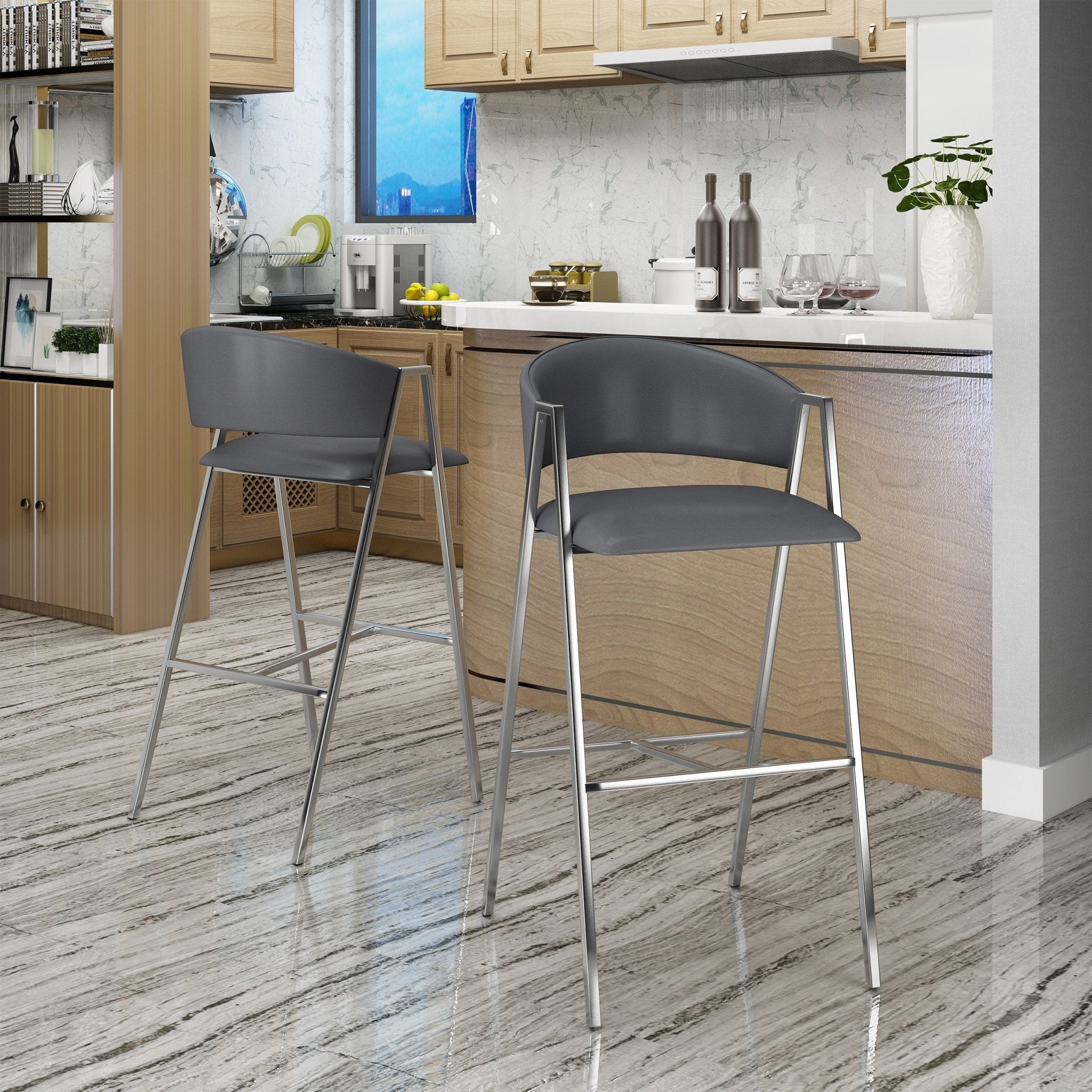 BAR CHAIR （set of 2） - Tuesday Morning - Table & Bar Stools