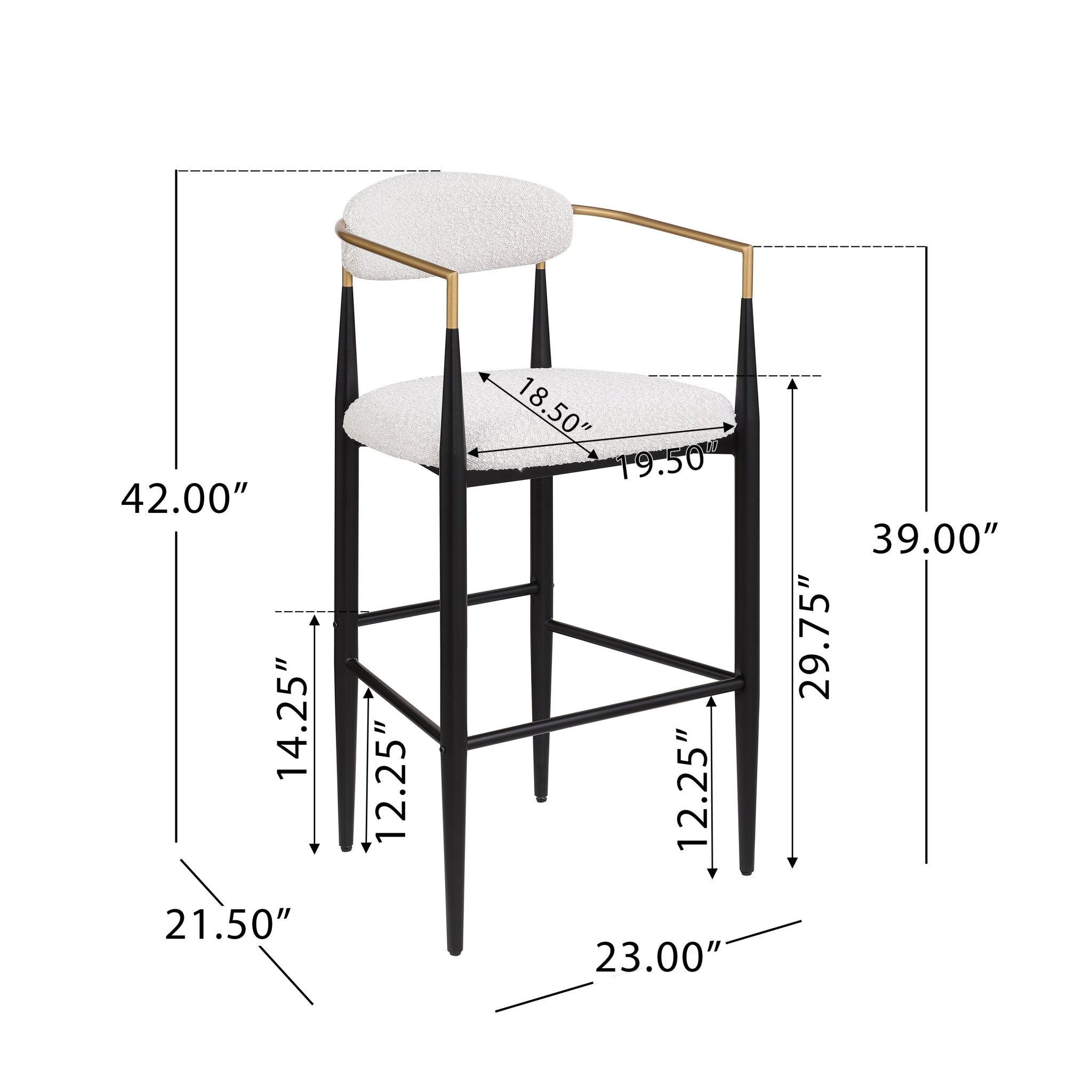 BARSTOOL( SET OF 2 ) - Tuesday Morning - Table & Bar Stools