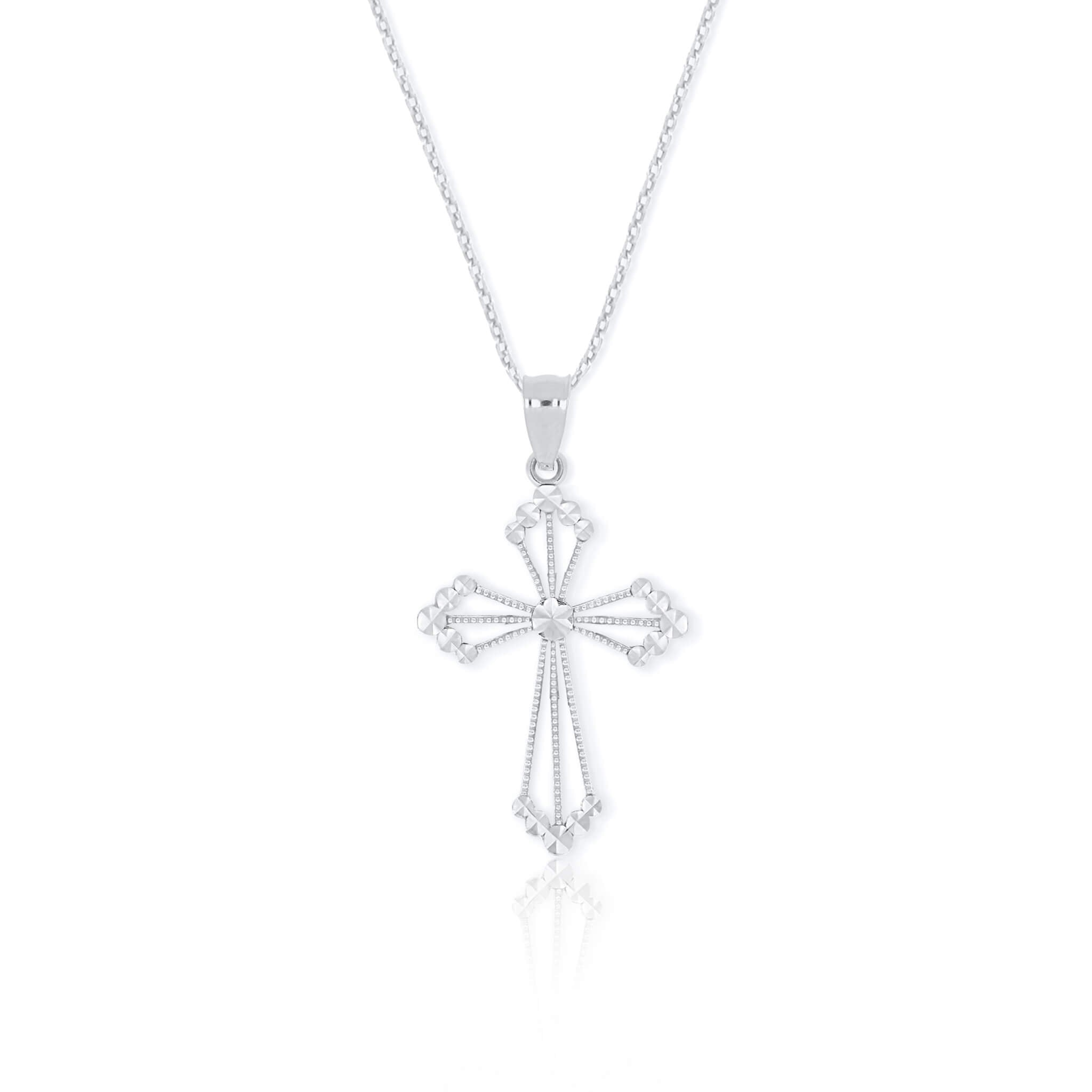 Beam of Light Cross Pendant - Tuesday Morning - Pendants & Charms