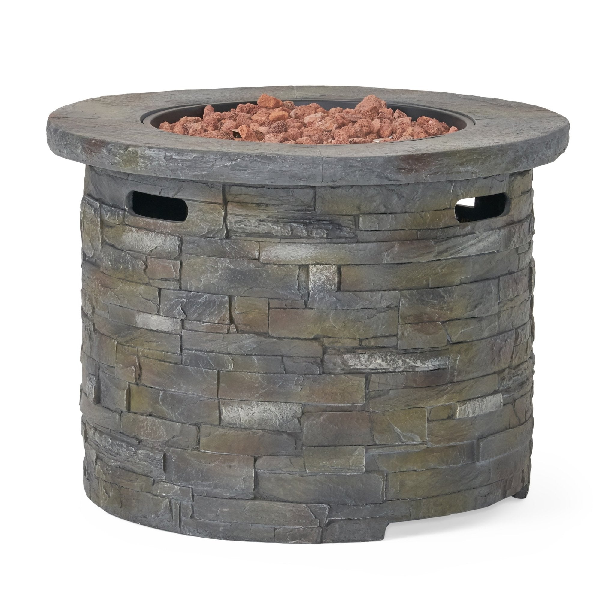 BEESTON 35 40000 BTU FIREPIT - ROUND - Tuesday Morning - Fire Pits