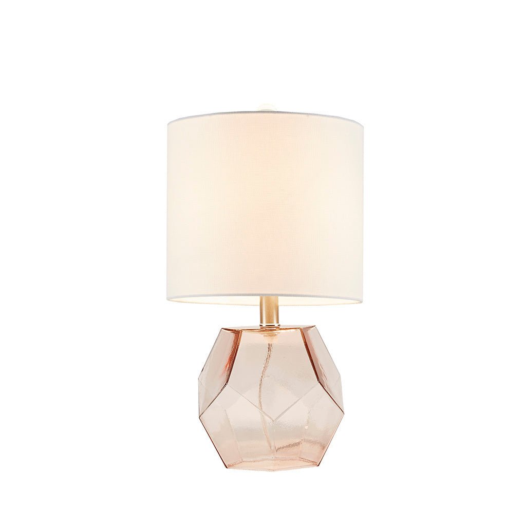 Bella Geometric Glass Table Lamp - Tuesday Morning - Table & Desk Lamps