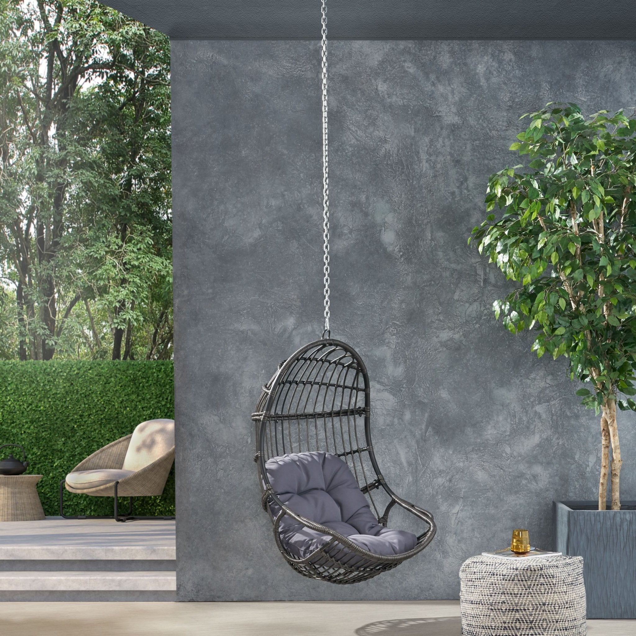 BERKSHIRE HANGING CHAIR WITH 8FT CHAIN - Tuesday Morning - Hammocks & Swings