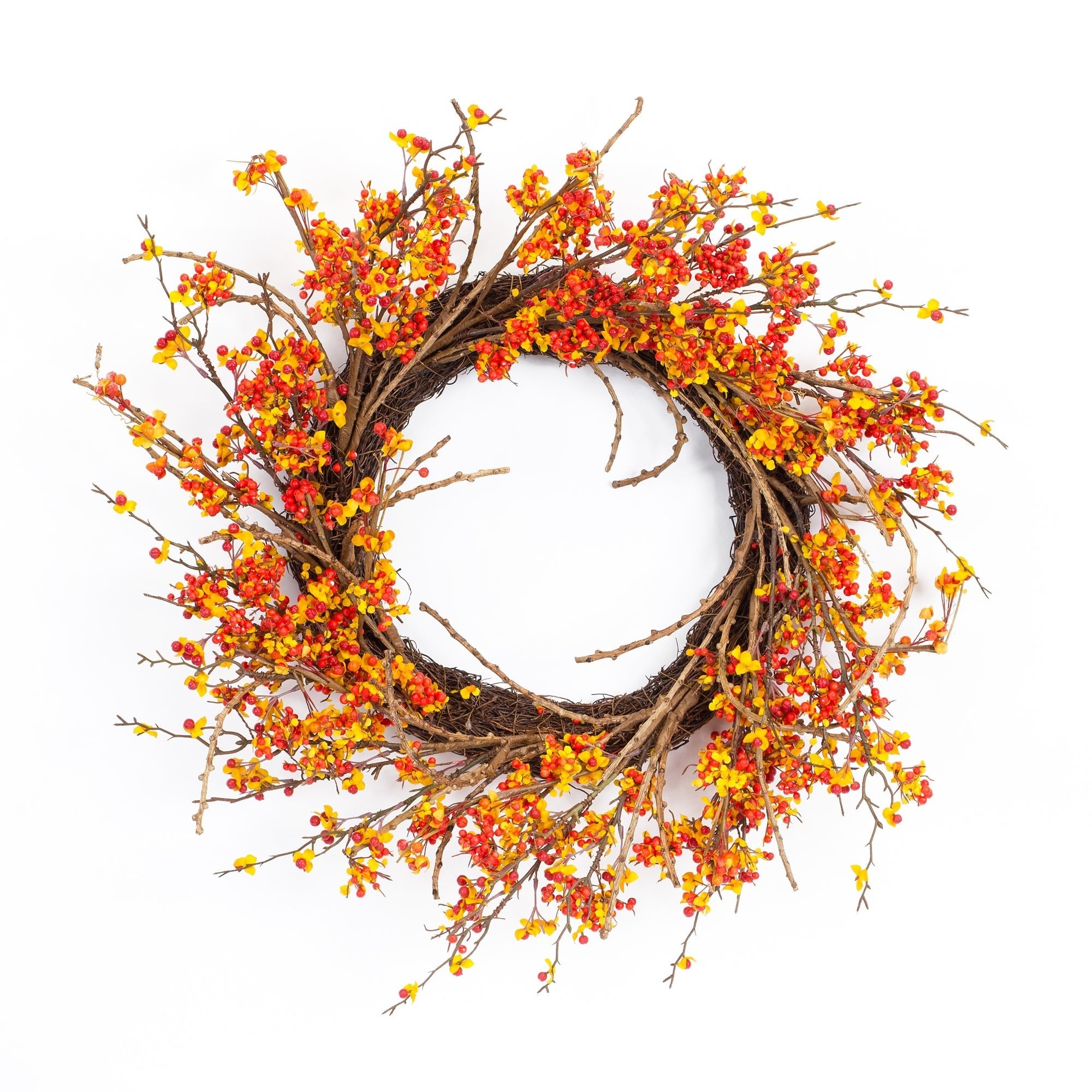 Bittersweet Twig Wreath 24.5