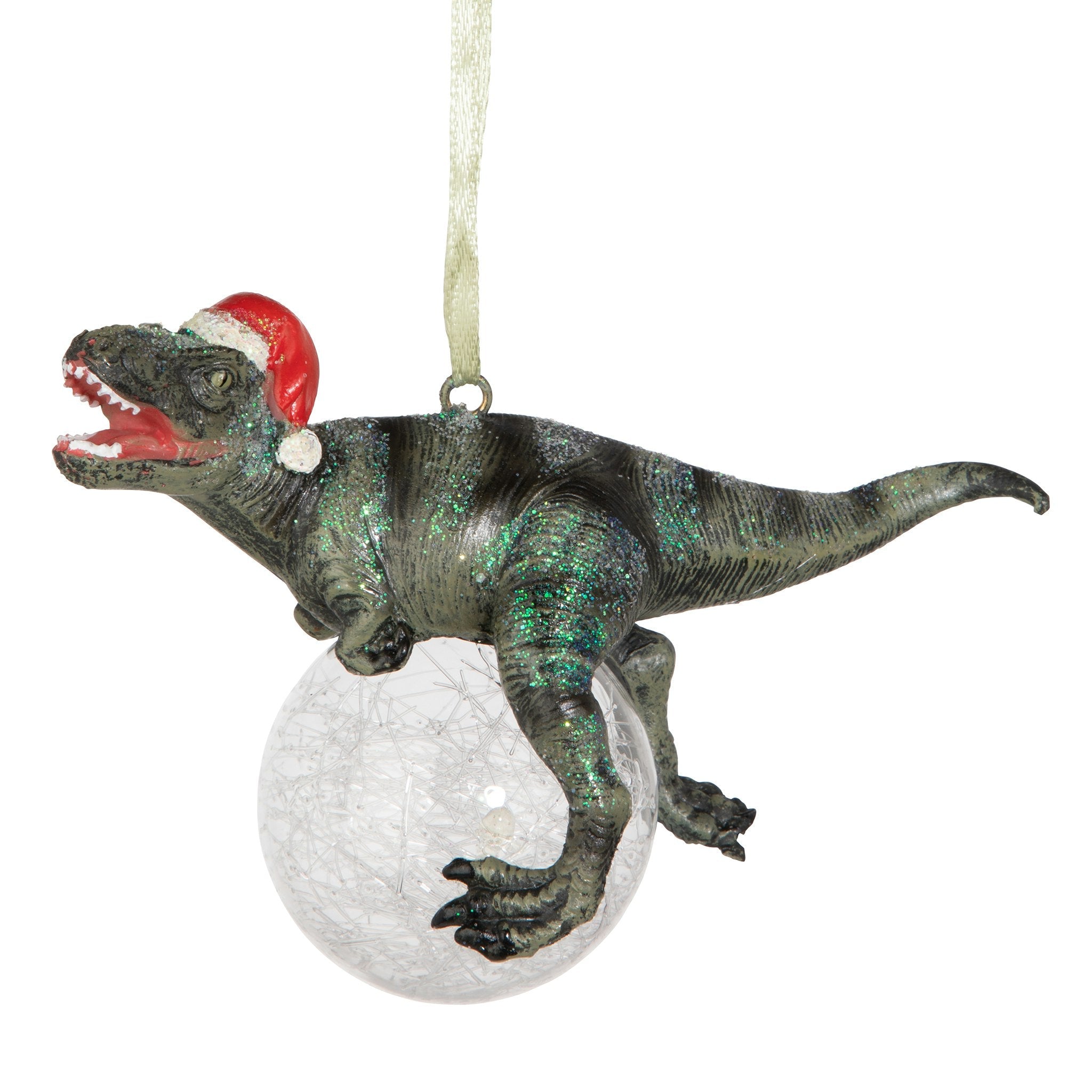 Blitzer, the T - Rex Holiday Ornament - Tuesday Morning - Decorative Objects