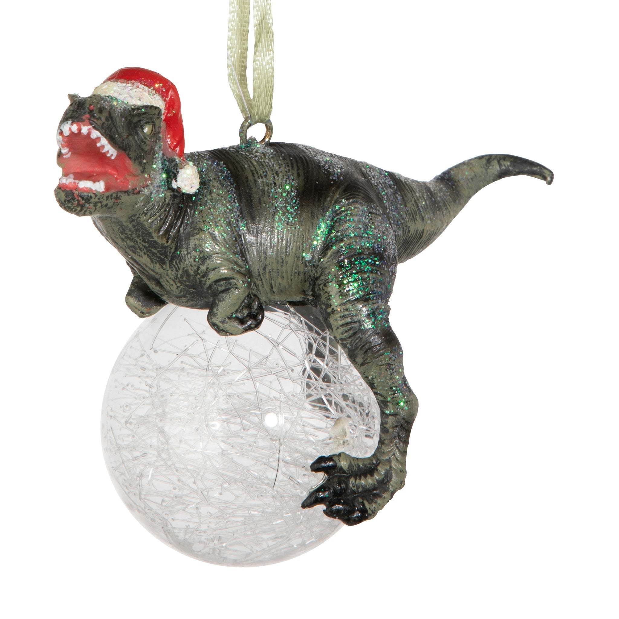 Blitzer, the T - Rex Holiday Ornament - Tuesday Morning - Decorative Objects