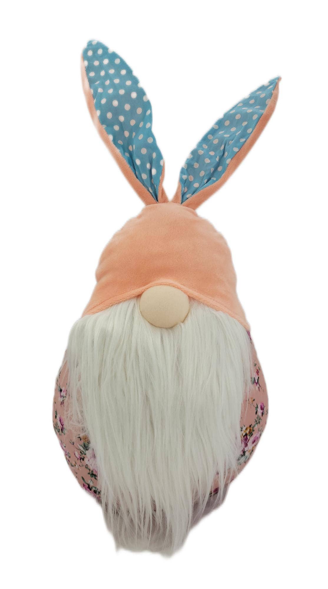 Blue Bunny Ears Fabric Gnome - Tuesday Morning - Decorative Objects