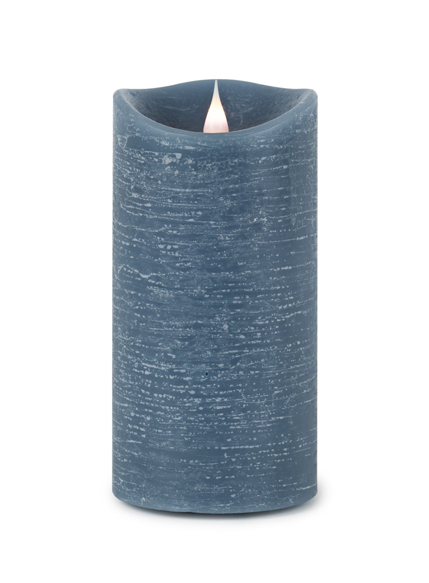 Blue Simplux LED Designer Wax Candle with Remote - Tuesday Morning - Candles