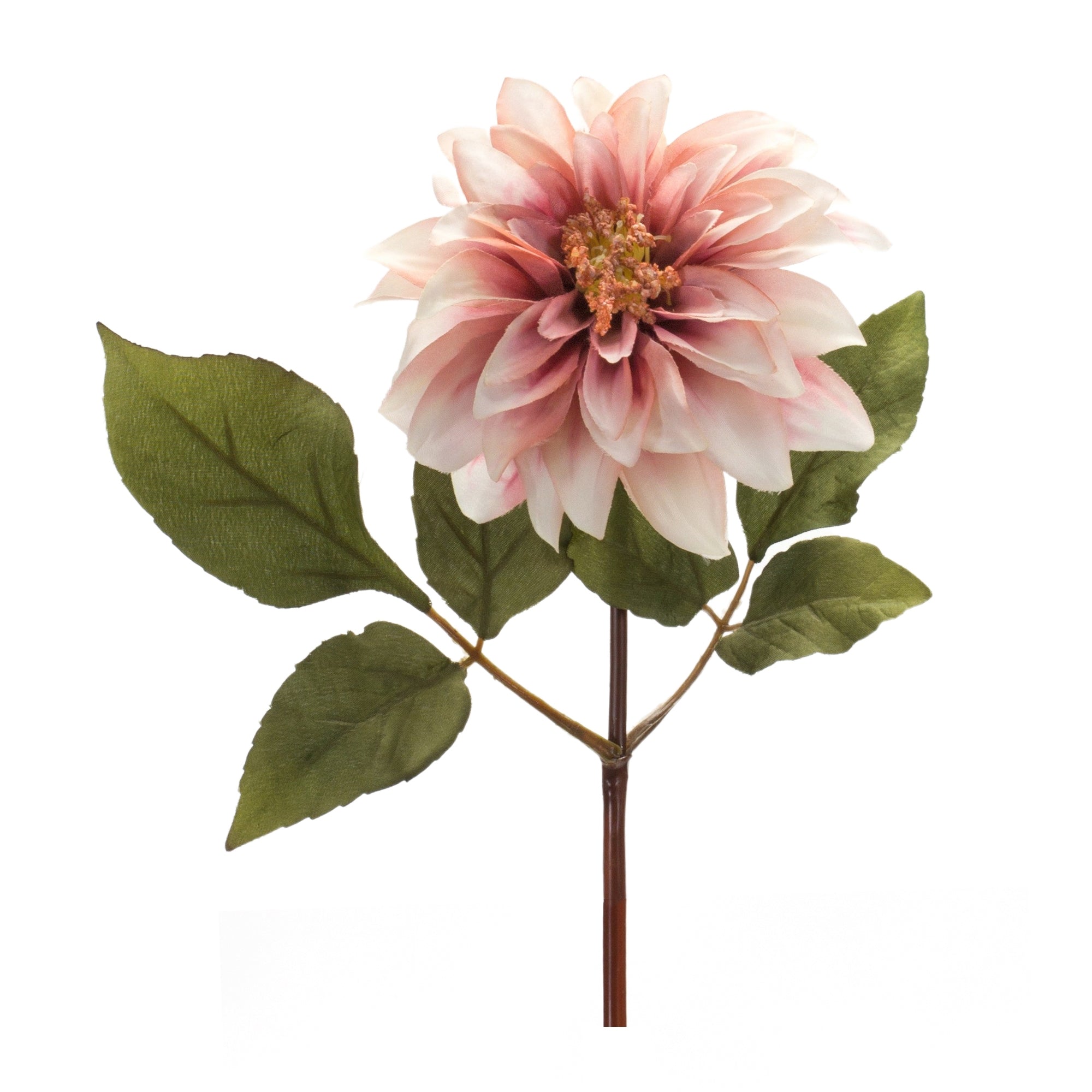 Blush Pink Dahlia Flower Stem (Set of 6) - Tuesday Morning - Faux Stems & Sprays