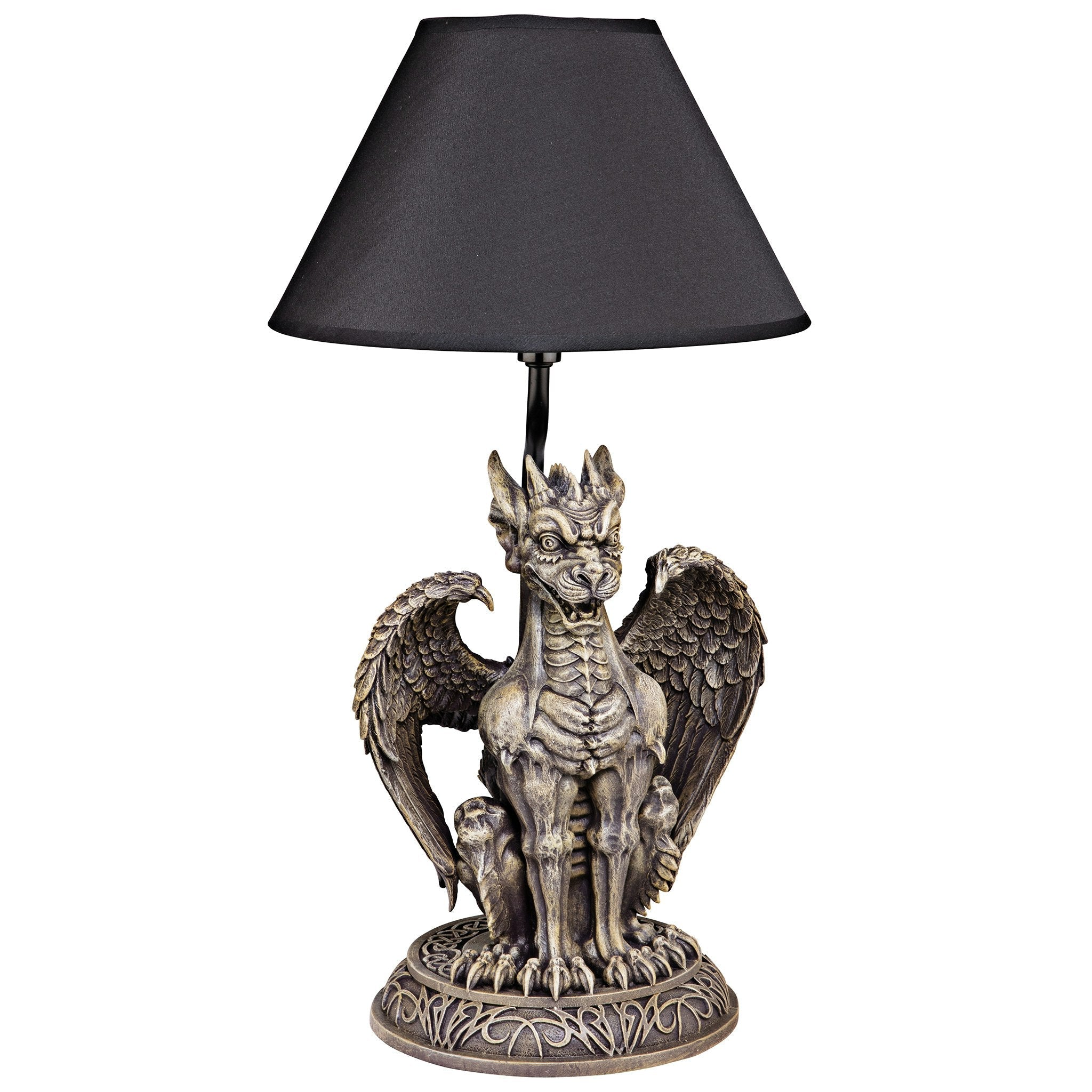 Boden the Gothic Gargoyle Sculptural Table Lamp - Tuesday Morning - Table & Desk Lamps