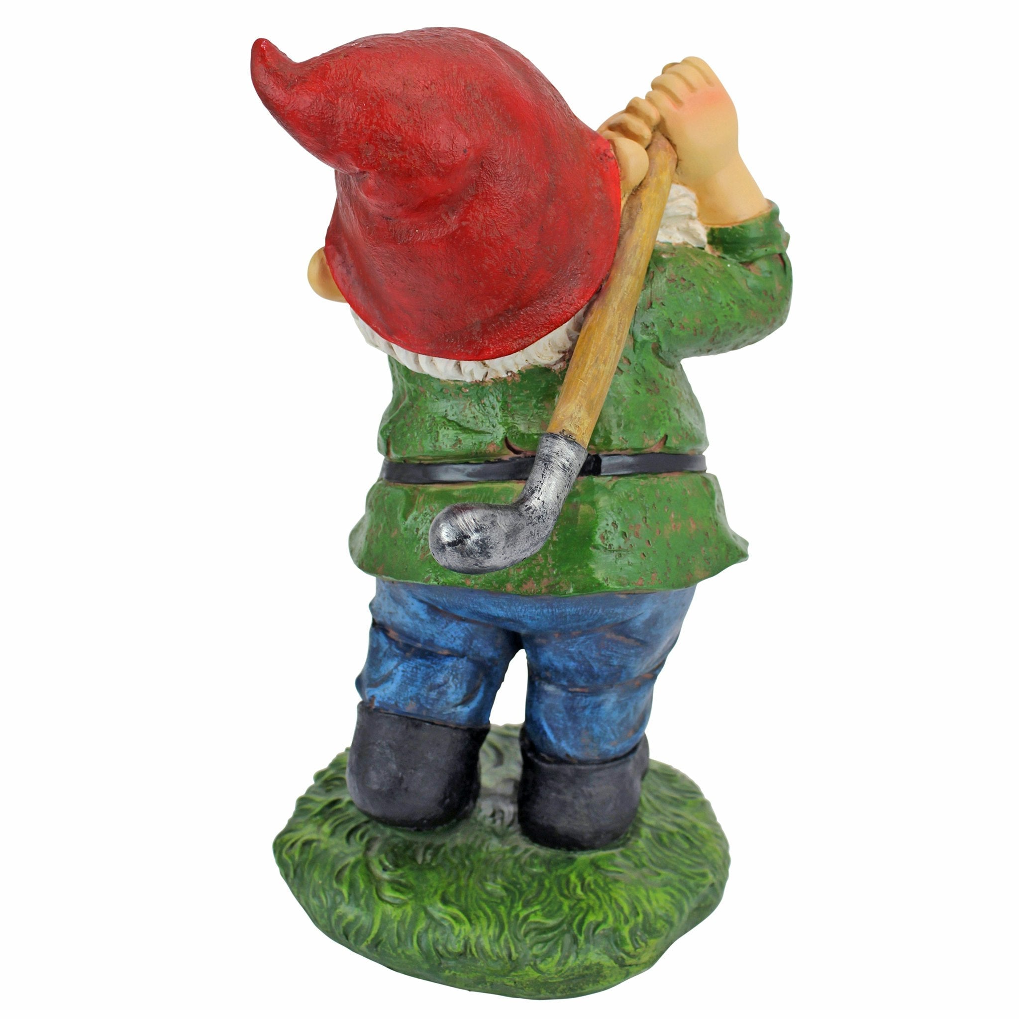 Bogey Burt Garden Gnome Statue - Tuesday Morning - Garden Decor