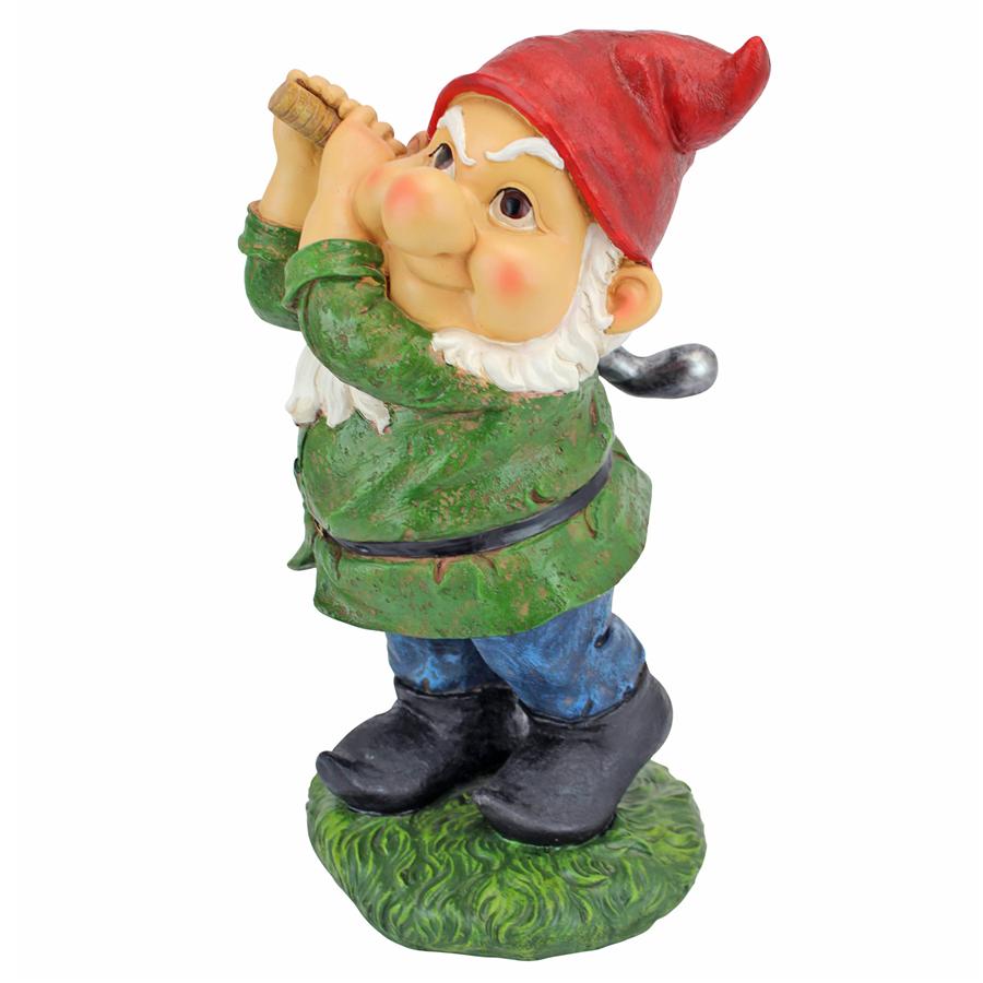 Bogey Burt Garden Gnome Statue - Tuesday Morning - Garden Decor