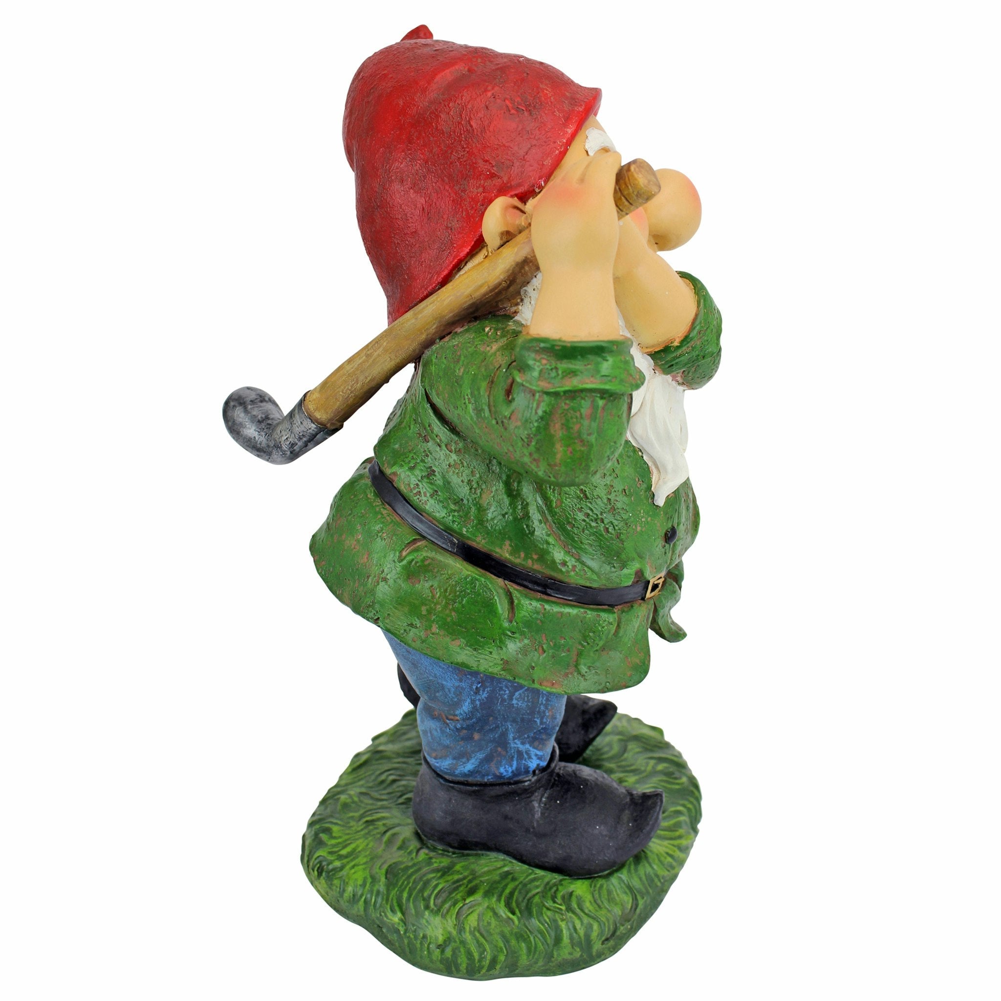 Bogey Burt Garden Gnome Statue - Tuesday Morning - Garden Decor