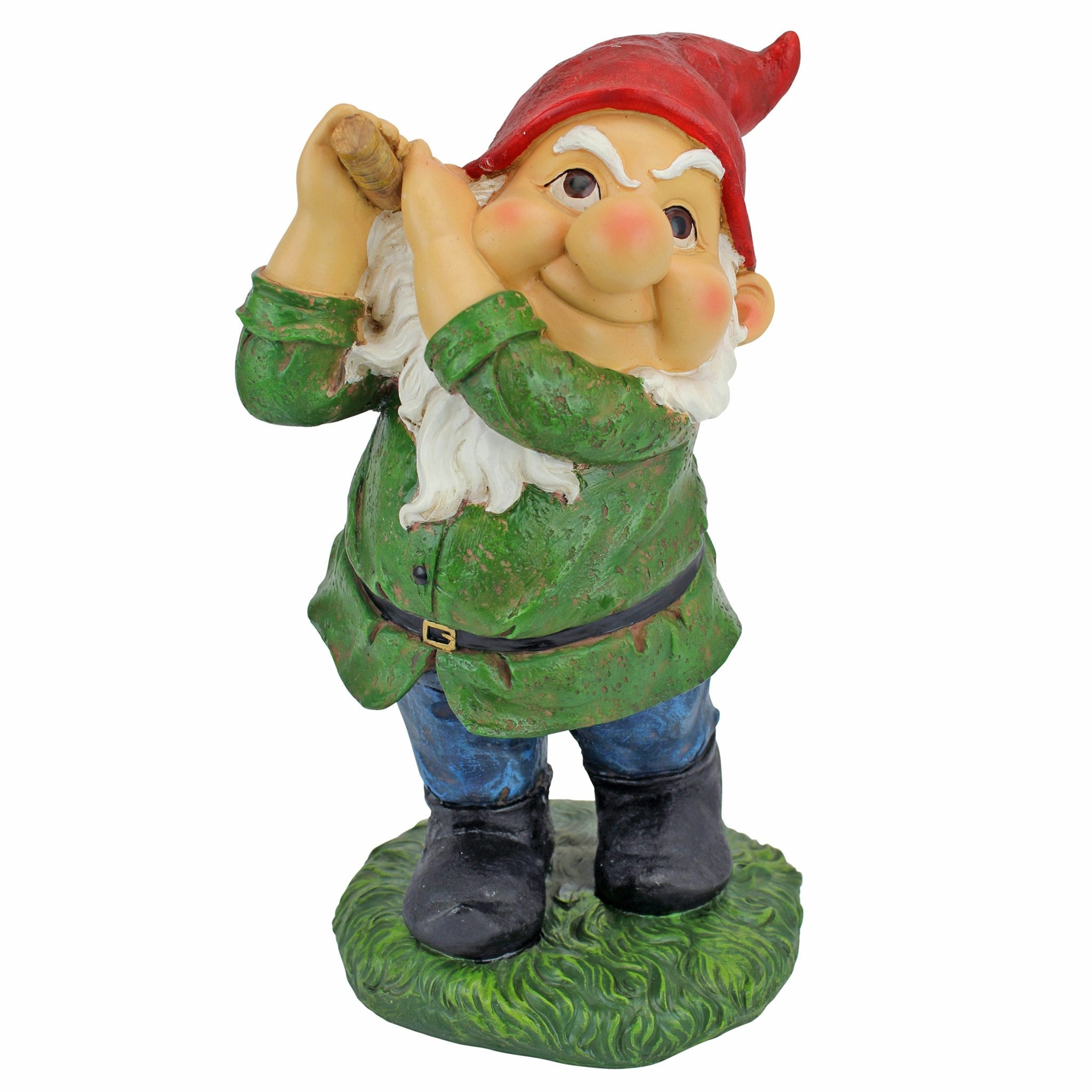 Bogey Burt Garden Gnome Statue - Tuesday Morning - Garden Decor