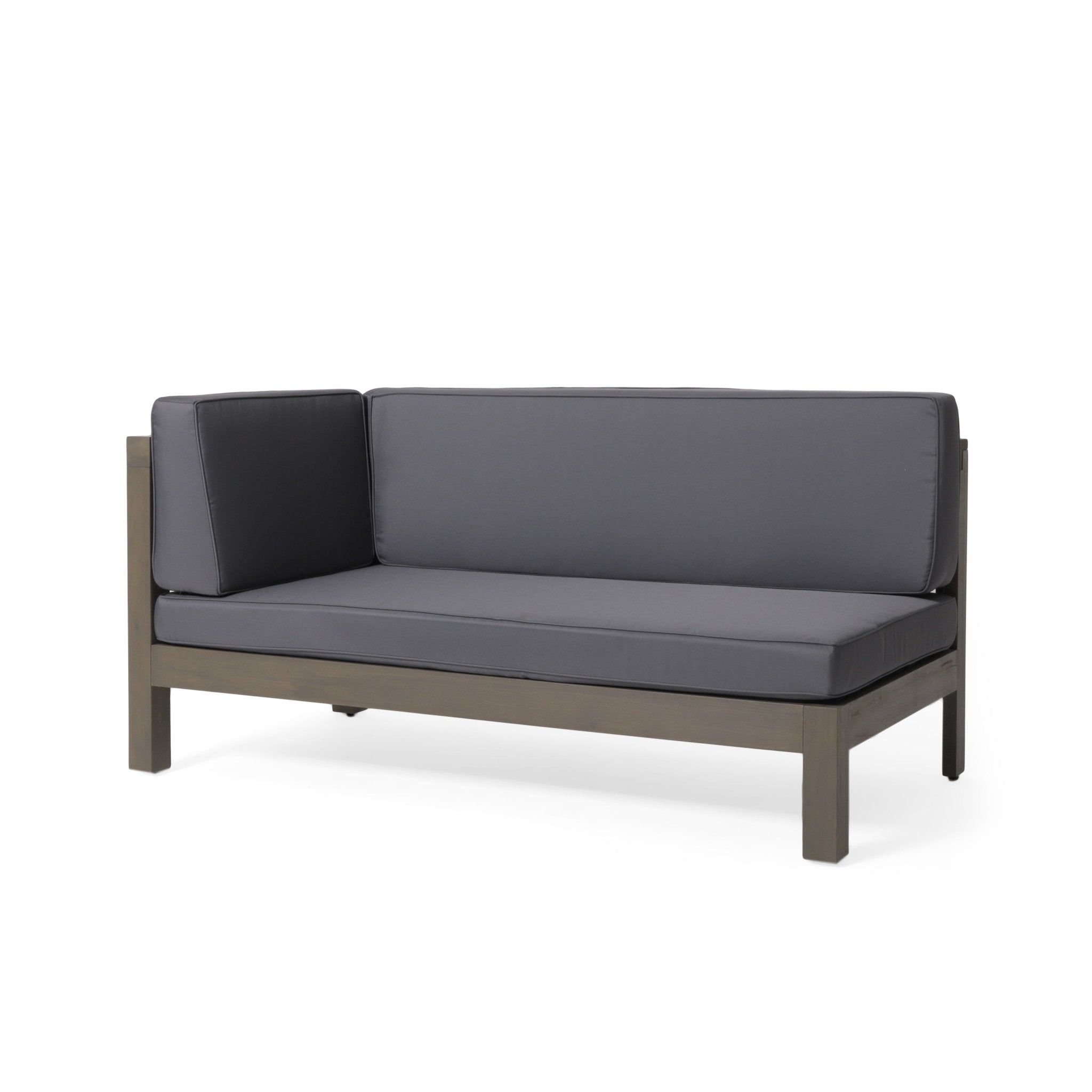 BRAVA X - BACK CORNER BENCH - L WITH COFFEE TABLE - Tuesday Morning - Outdoor Furniture Sets