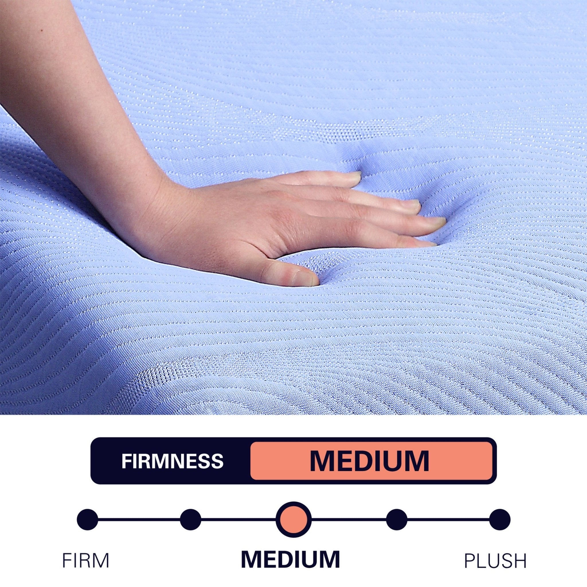 Bridgevine Home 12 inch Refresh Hybrid Cooling GelCare Memory Foam and Coil Adult Mattress, King Size - Tuesday Morning - Mattresses