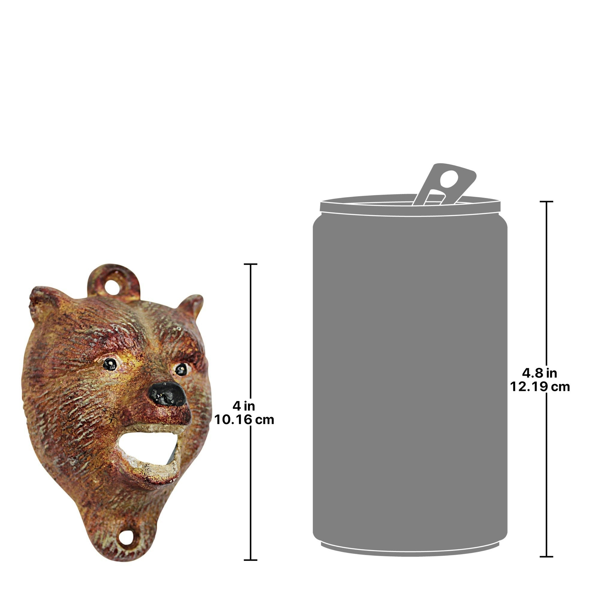 Brown Bear of the Forest Cast Iron Bottle Opener - Tuesday Morning - Kitchen Tools