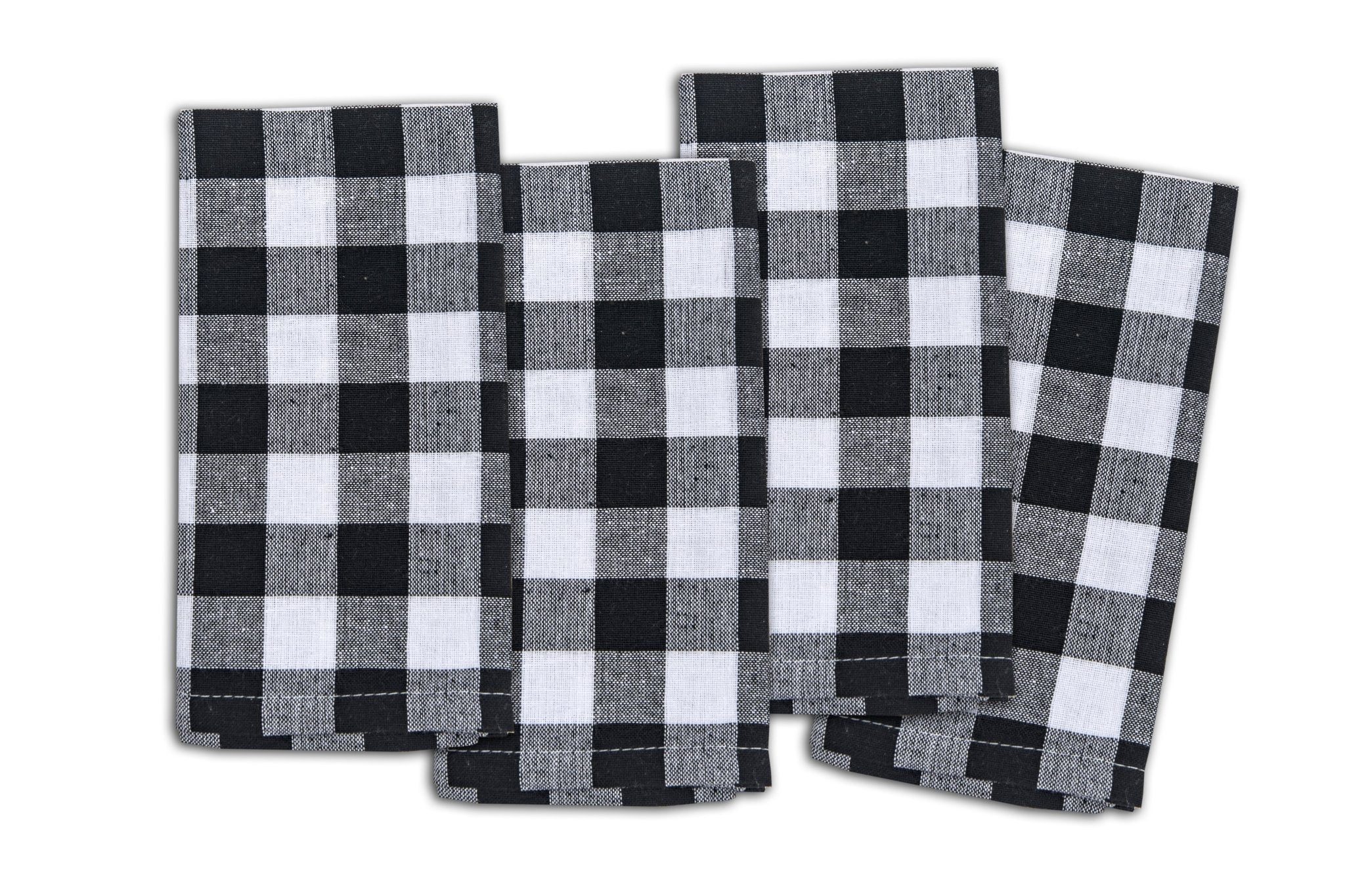 Buffalo Check 100% Cotton Napkin (Set of 4) - Tuesday Morning - Cloth Napkins