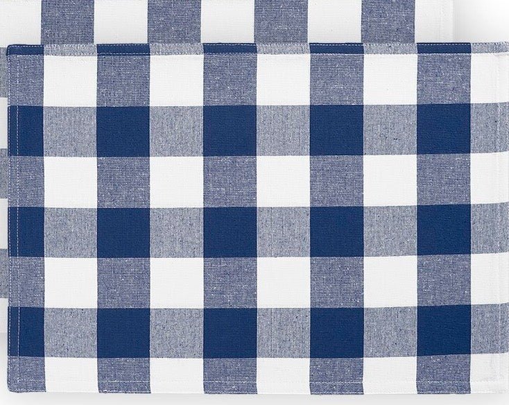 Buffalo Check 100% Cotton Reversible Placemat (set of 4) - Tuesday Morning - Placemats