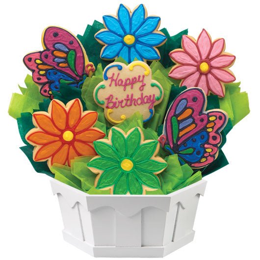 Butterfly and Daisy Birthday - Tuesday Morning - Cookies