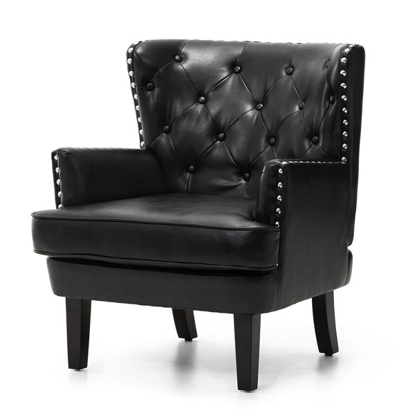 Button - tufted Accent Arm Chair - Tuesday Morning - Chairs