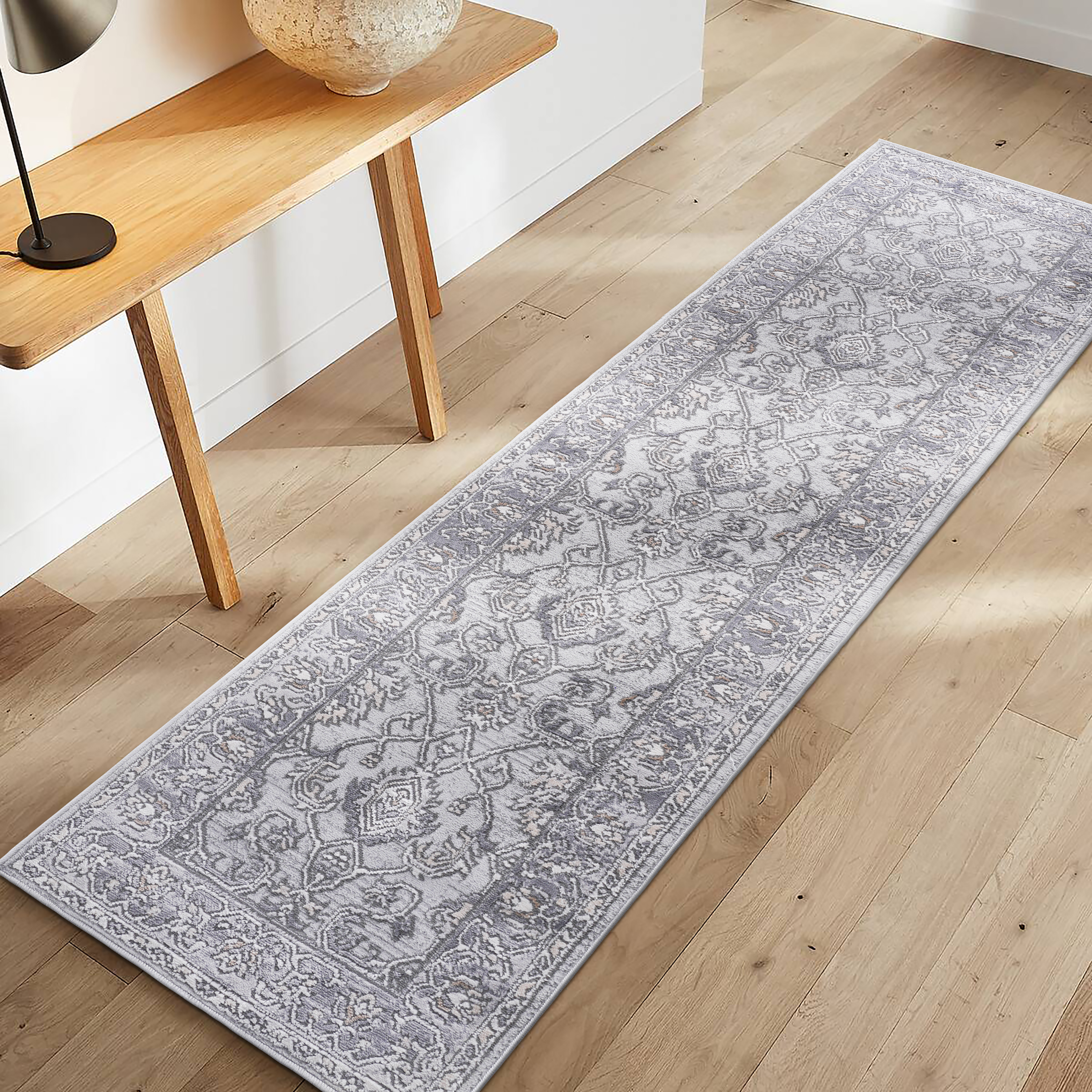 NAAR MARFI Collection Oriental Non-Shedding and Stain Resistant Area Rug