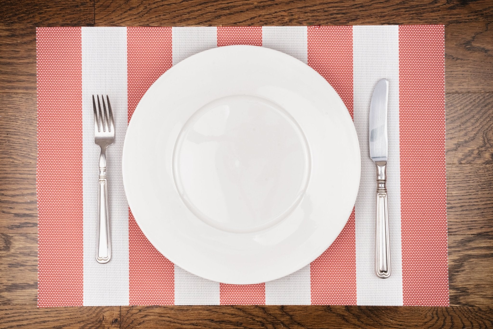 Cabana Stripe 100% Textilene Placemat (Set of 4) - Tuesday Morning - Placemats