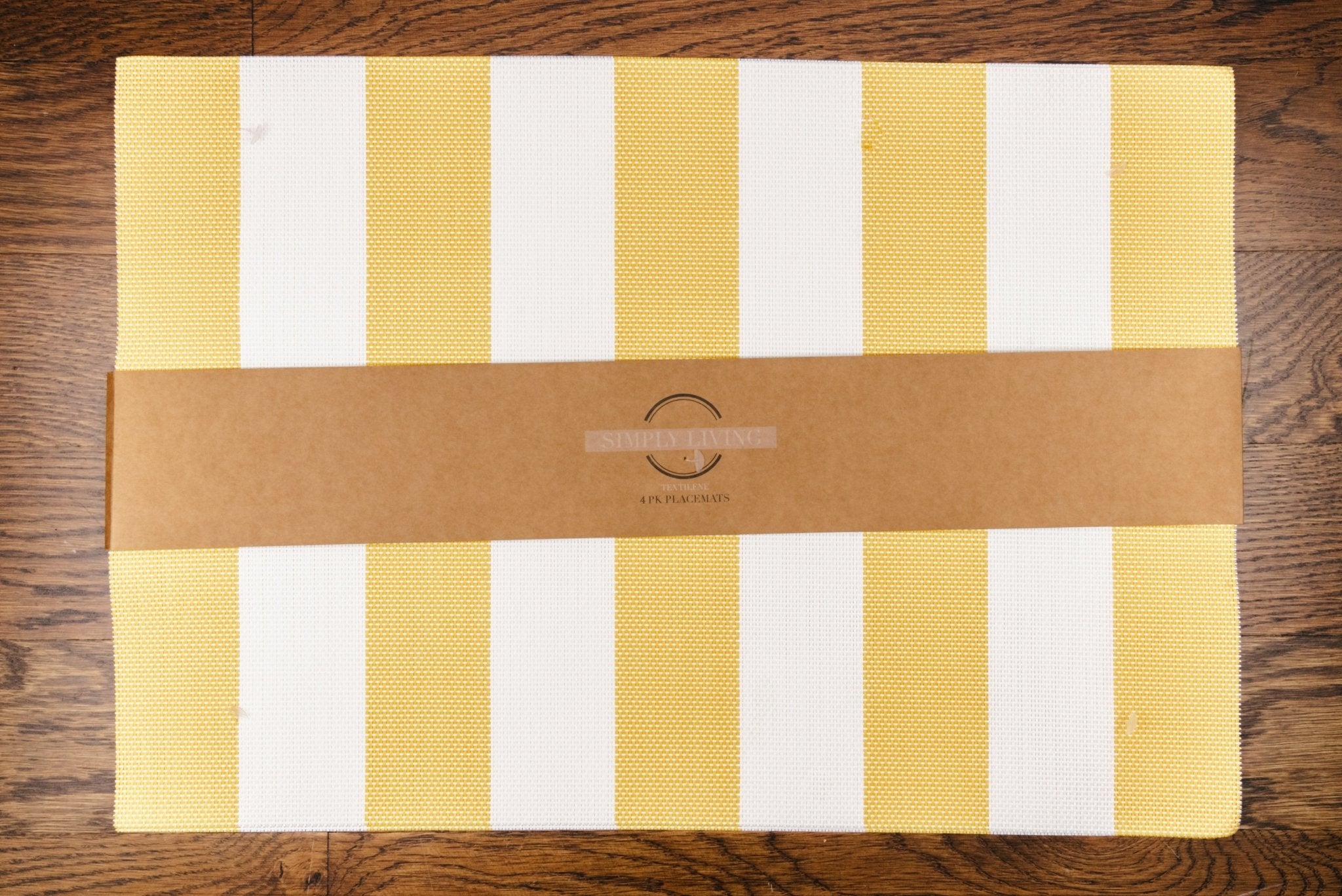 Cabana Stripe 100% Textilene Placemat (Set of 4) - Tuesday Morning - Placemats