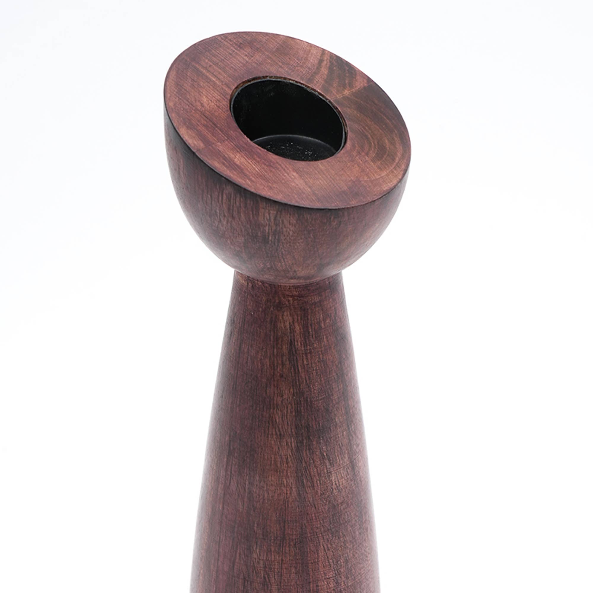 Candle Holder Large Brown - Tuesday Morning - Candle Holders