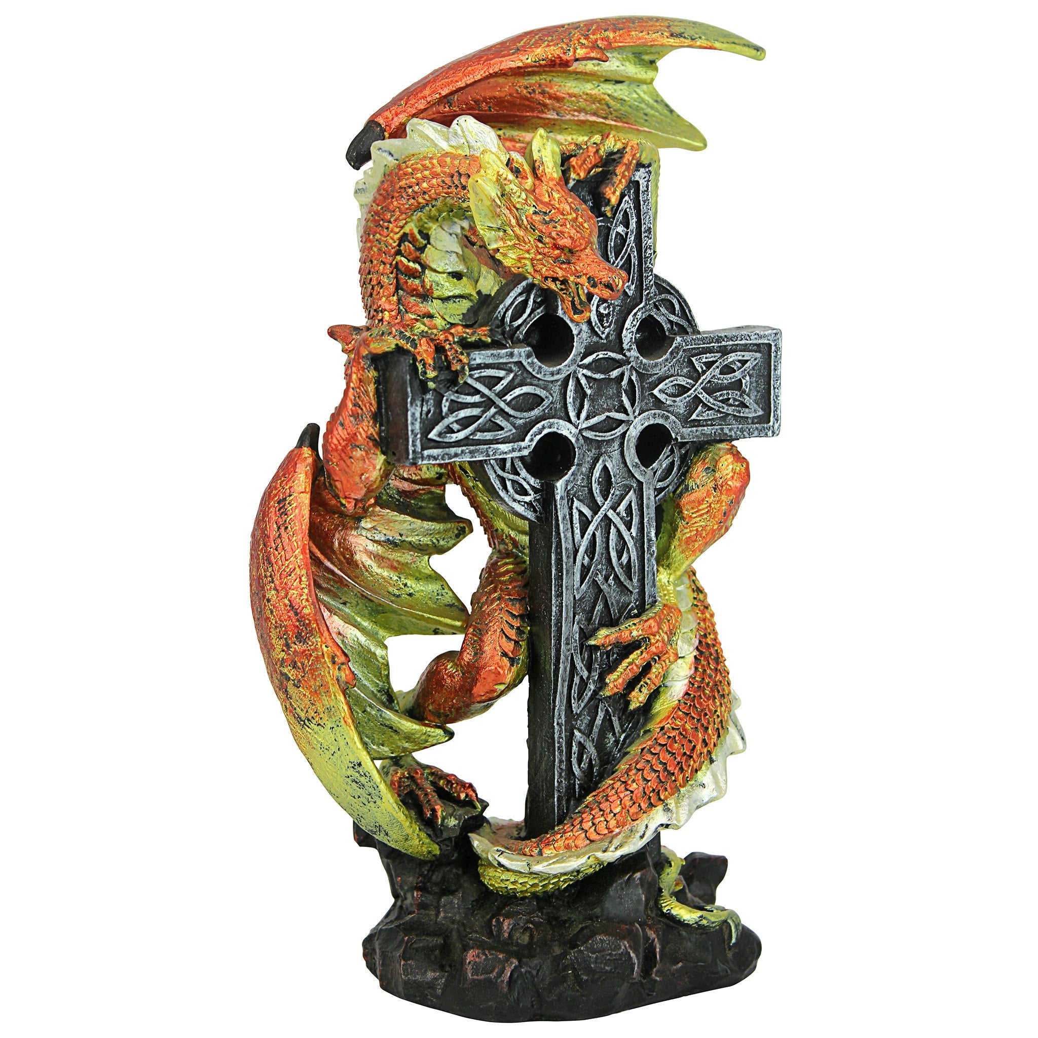 Carrickbrack Celtic Dragon Statue - Tuesday Morning - Statues & Sculptures