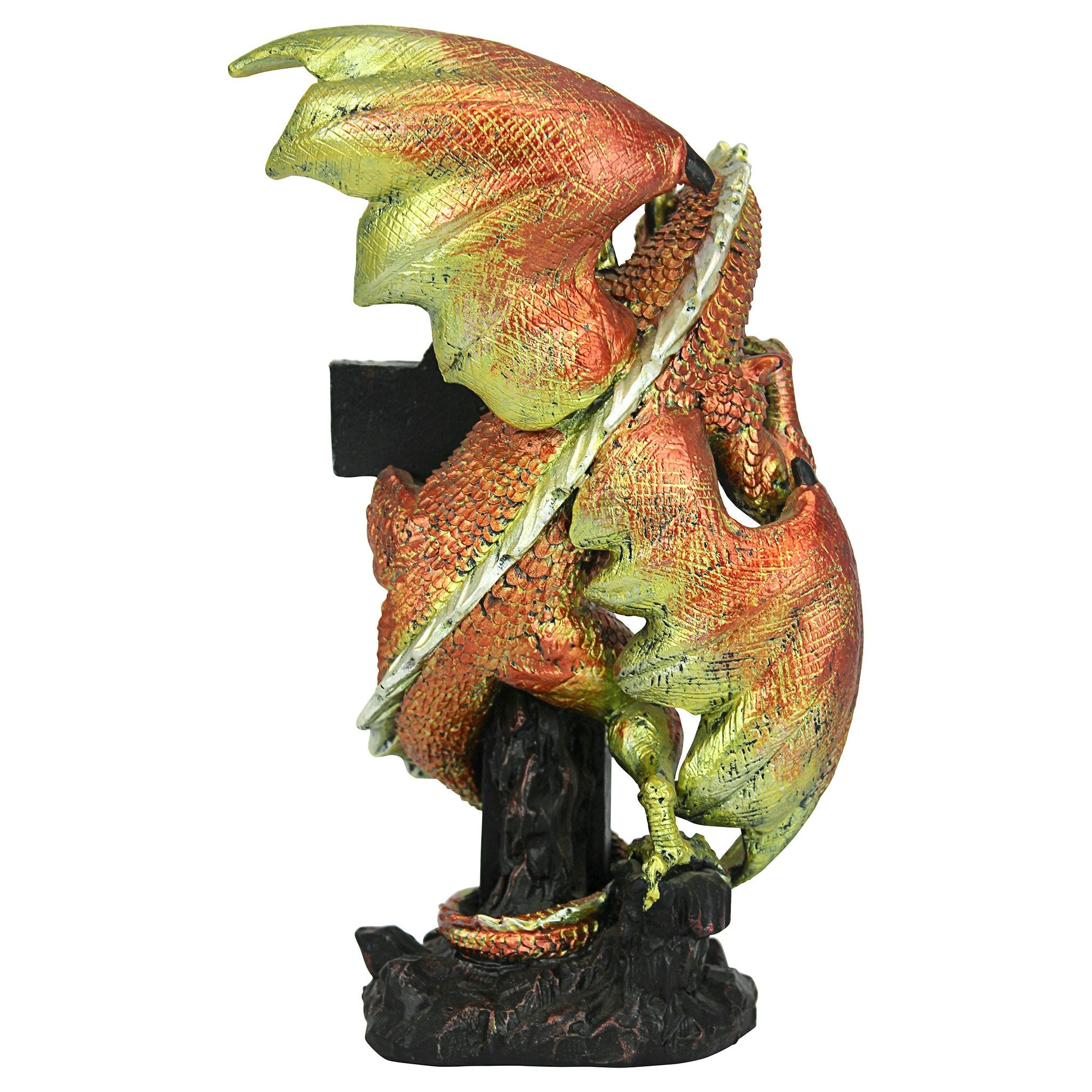 Carrickbrack Celtic Dragon Statue - Tuesday Morning - Statues & Sculptures