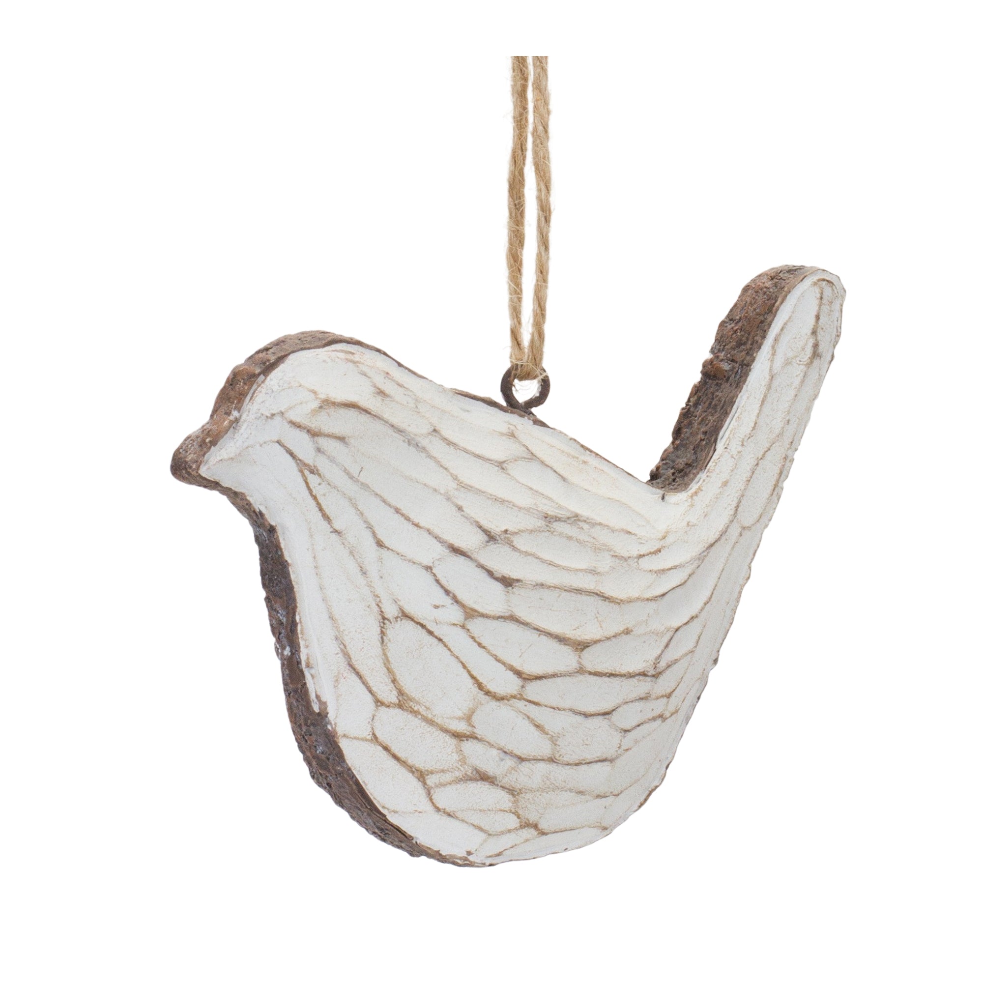 Carved Bird Ornament (Set of 12) - Tuesday Morning - Decorative Objects