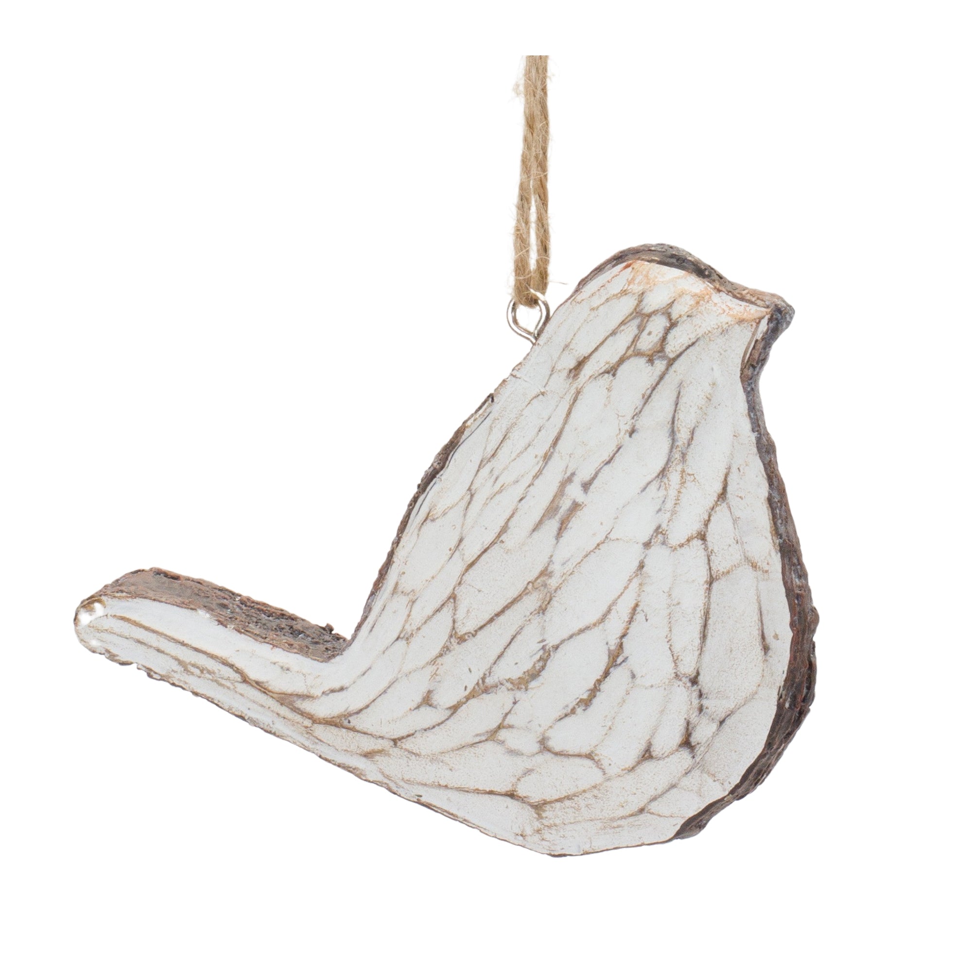 Carved Bird Ornament (Set of 12) - Tuesday Morning - Decorative Objects