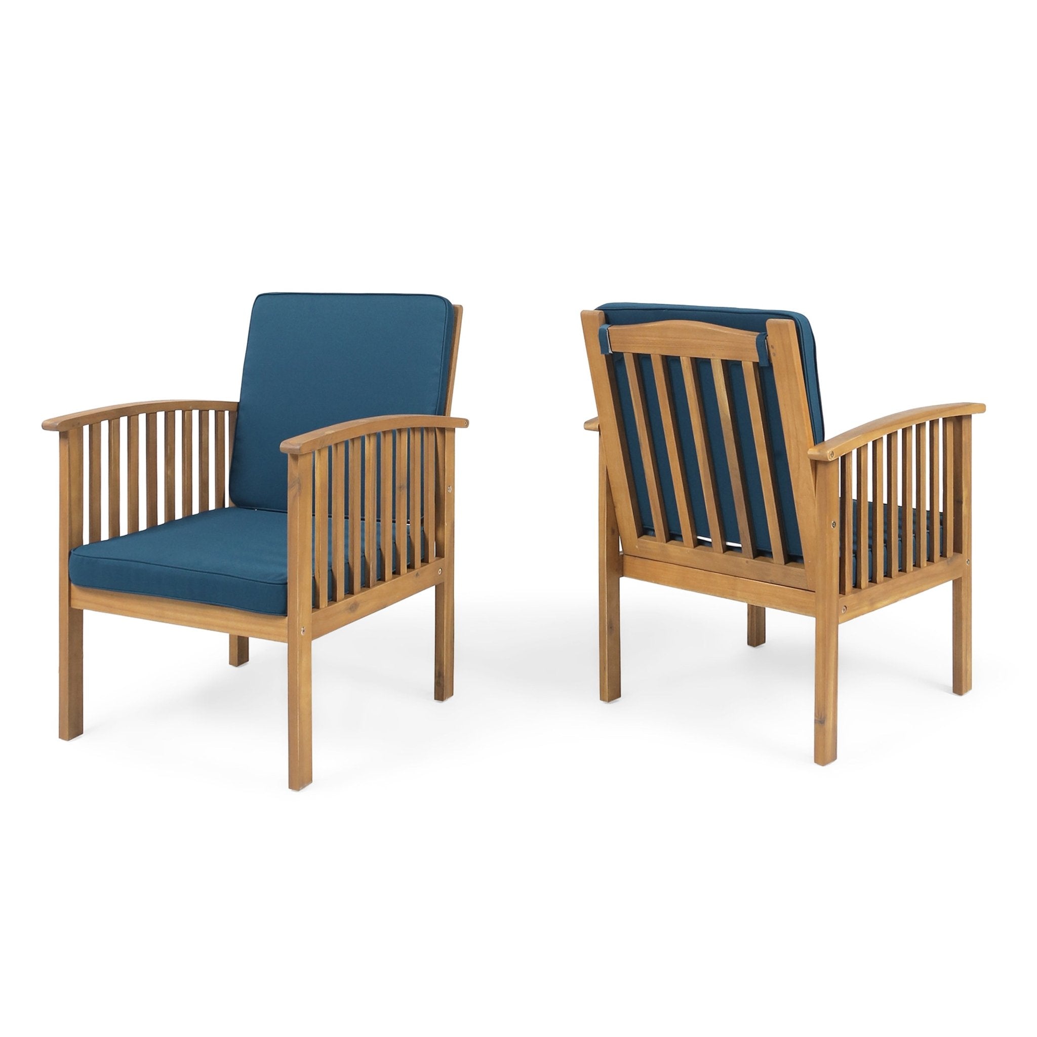 CASA ACACIA CLUB CHAIR MP2（set of 2） - Tuesday Morning - Chairs