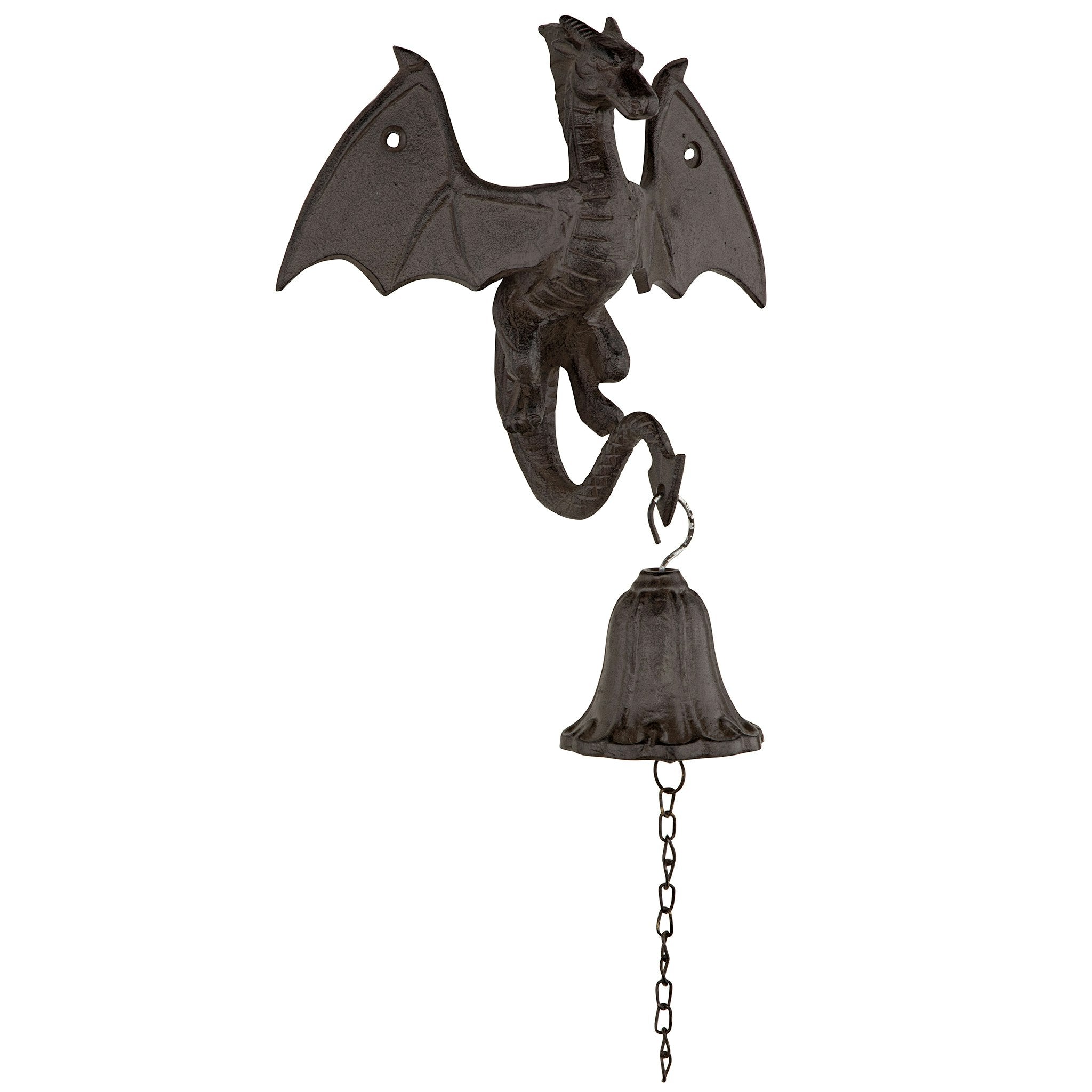 Castle Dragon Gothic Iron Bell - Tuesday Morning - Decorative Objects