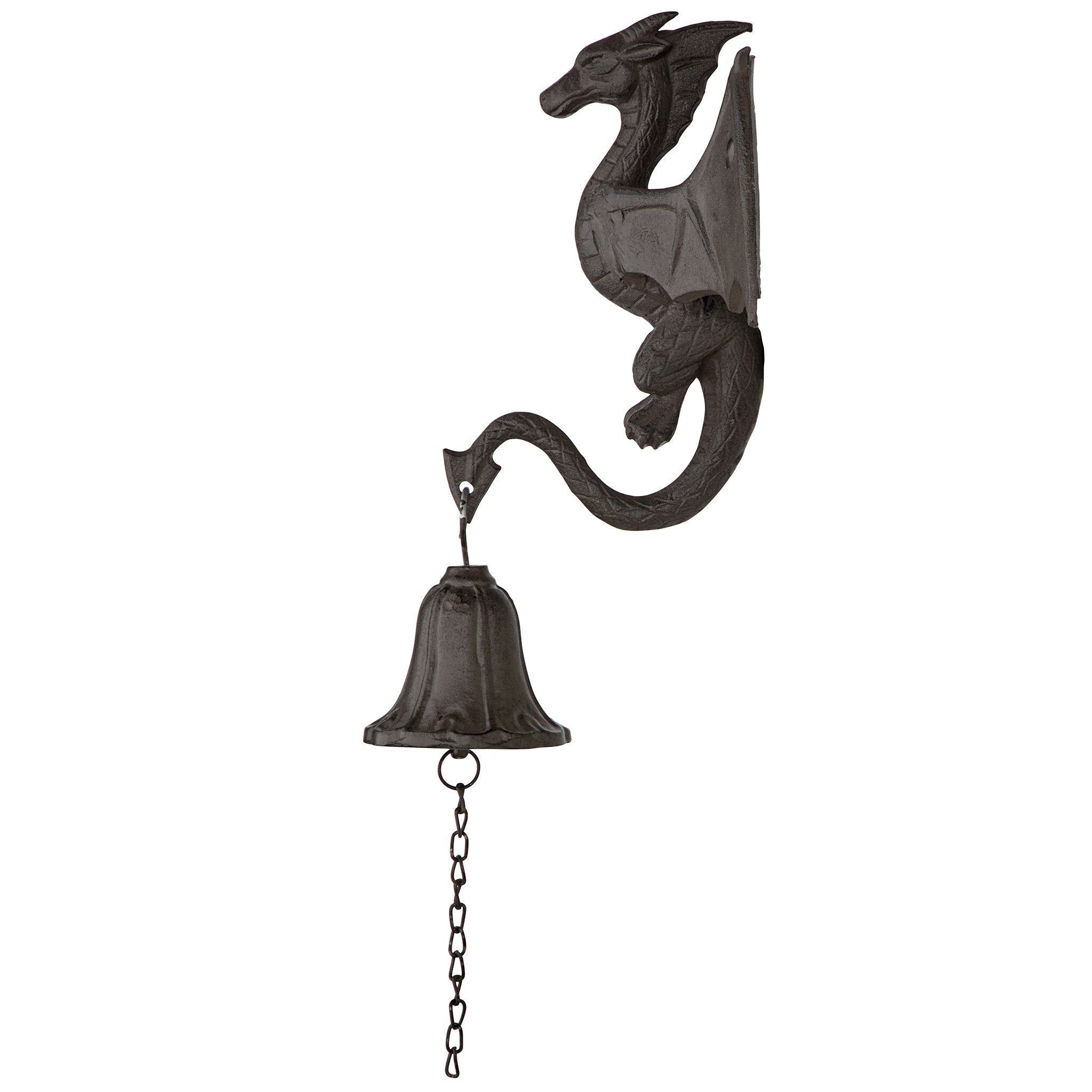 Castle Dragon Gothic Iron Bell - Tuesday Morning - Decorative Objects