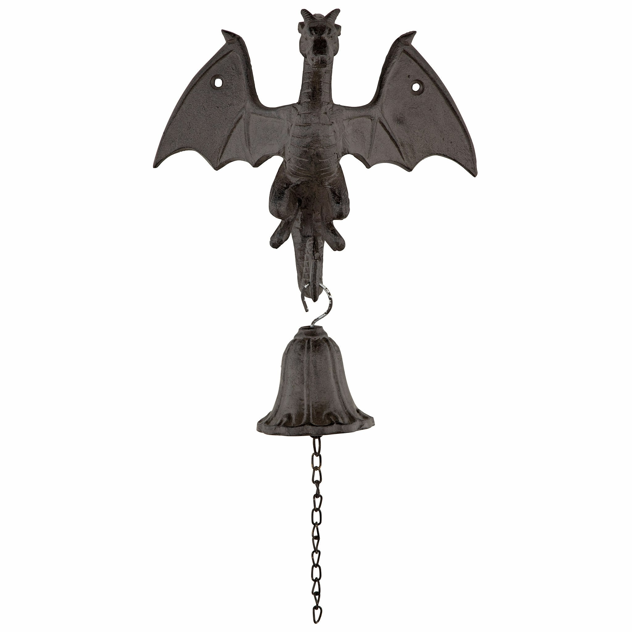 Castle Dragon Gothic Iron Bell - Tuesday Morning - Decorative Objects