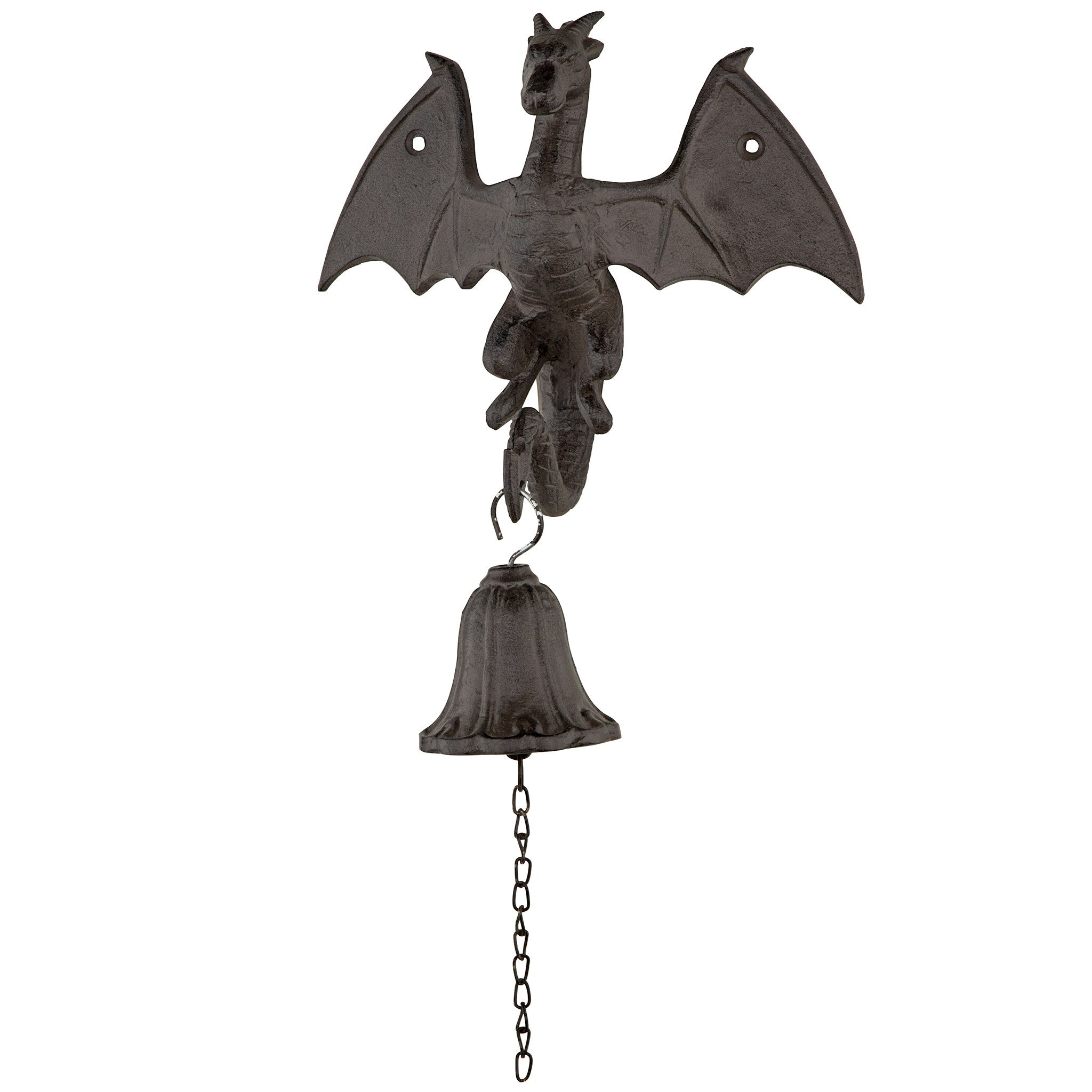 Castle Dragon Gothic Iron Bell - Tuesday Morning - Decorative Objects