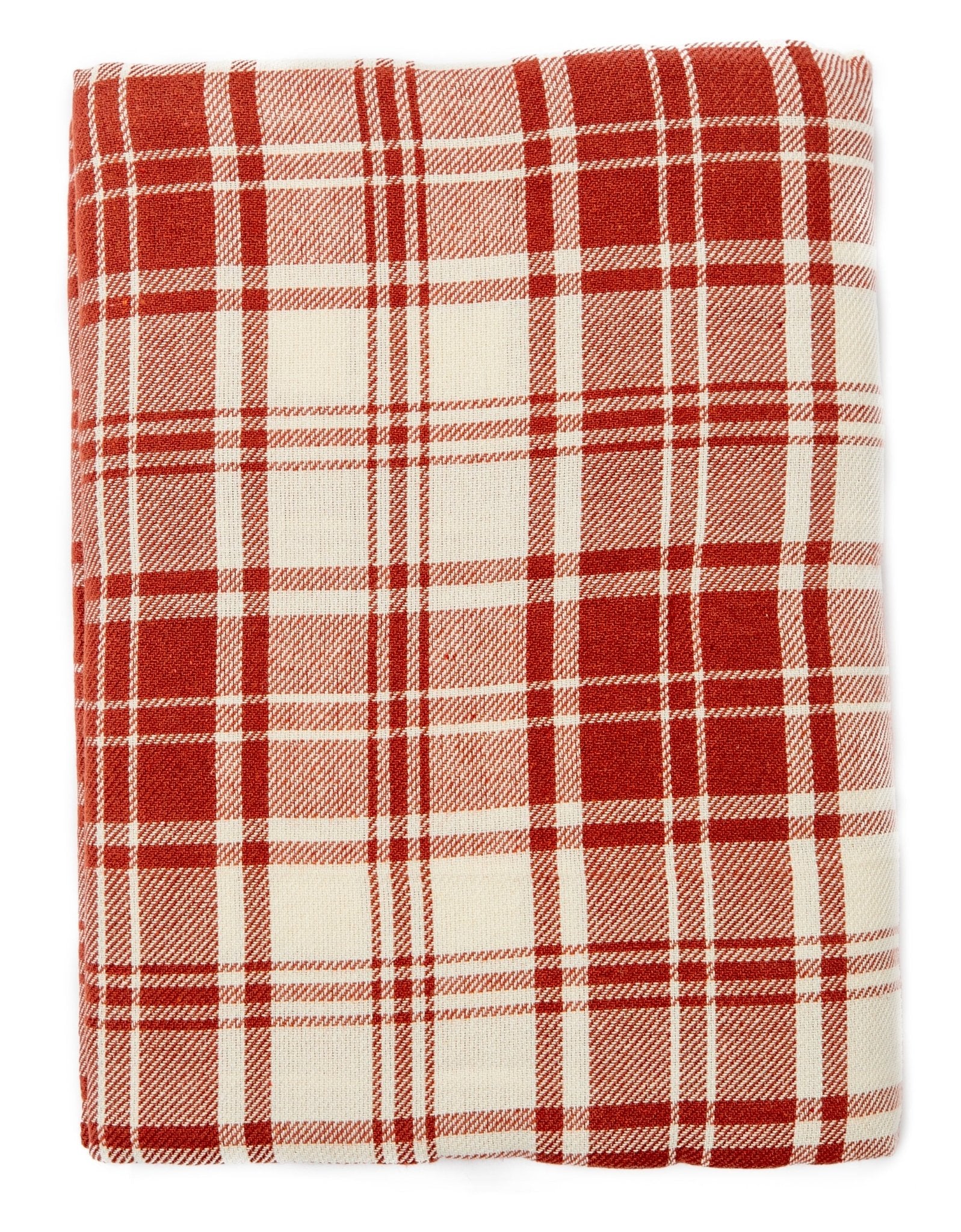 Catania Plaid 100% Cotton Tablecloth - Tuesday Morning - Tablecloths