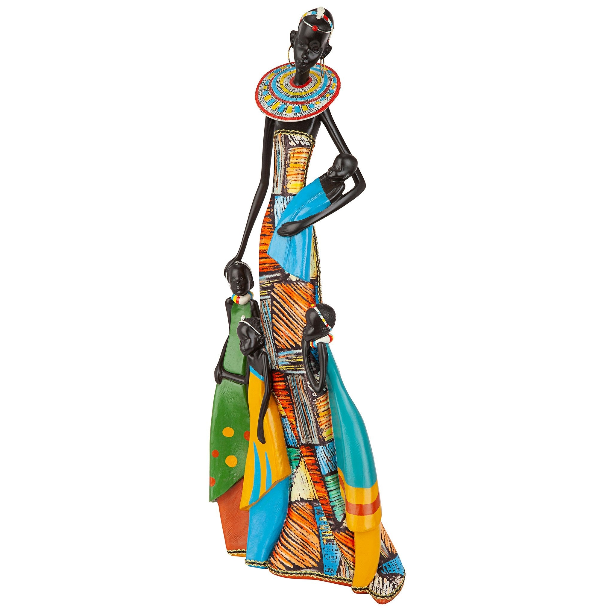 Celebrating Motherhood African Abstract Sculpture - Tuesday Morning - Statues & Sculptures