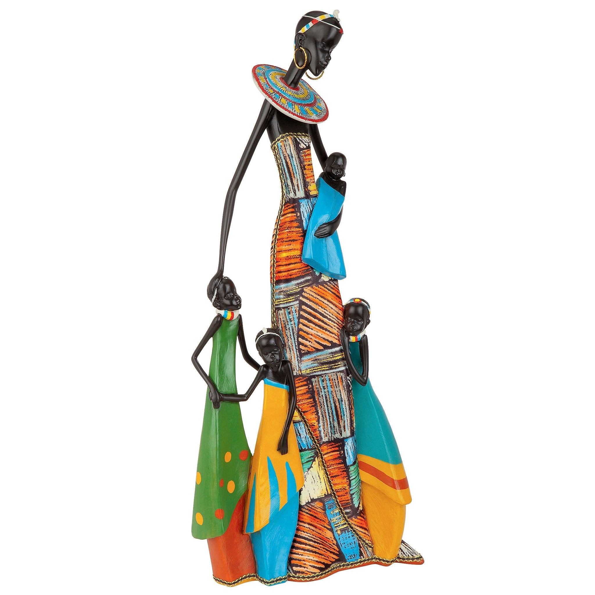 Celebrating Motherhood African Abstract Sculpture - Tuesday Morning - Statues & Sculptures