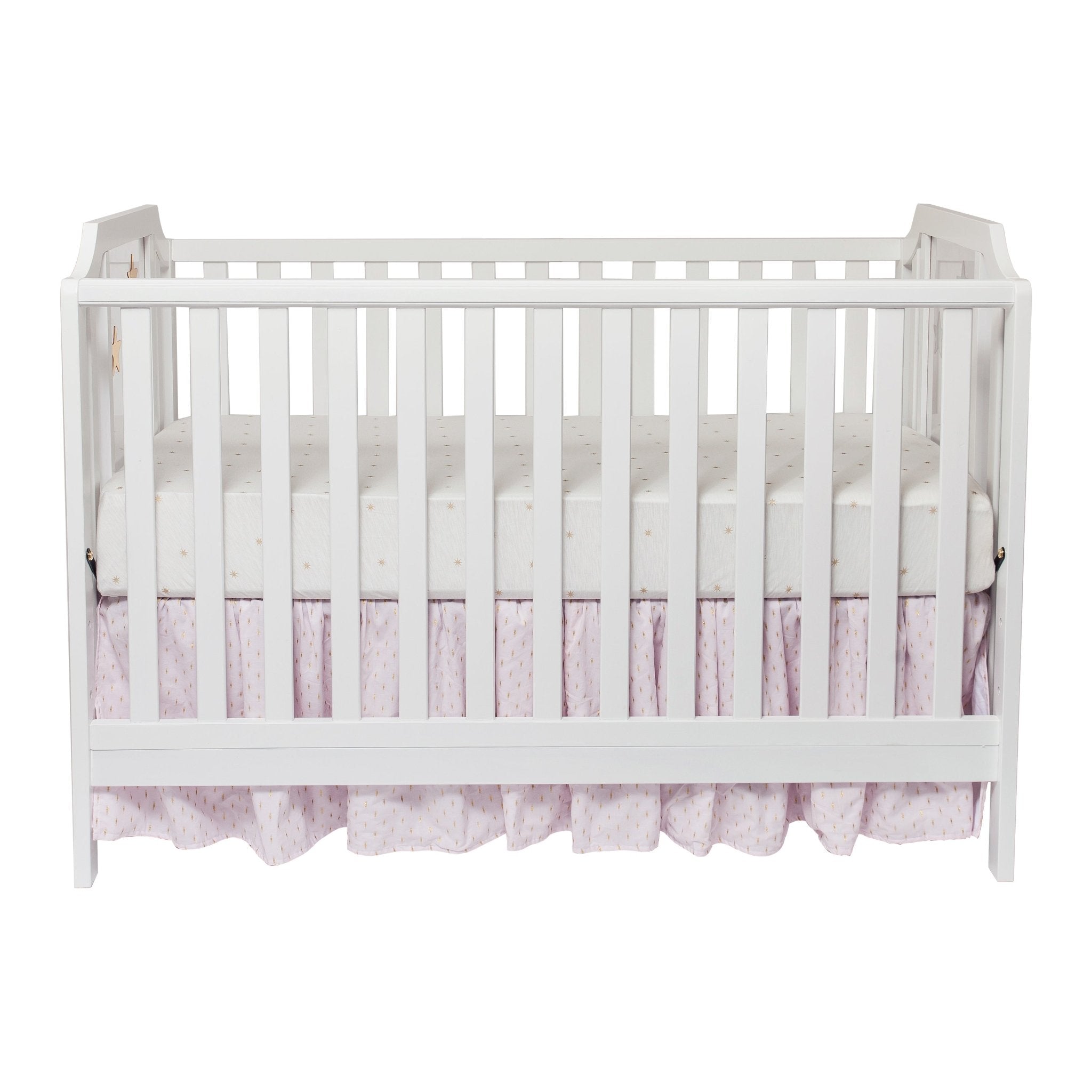 Celeste 3 - in - 1 Convertible Island Crib White - Tuesday Morning - Cribs & Toddler Beds