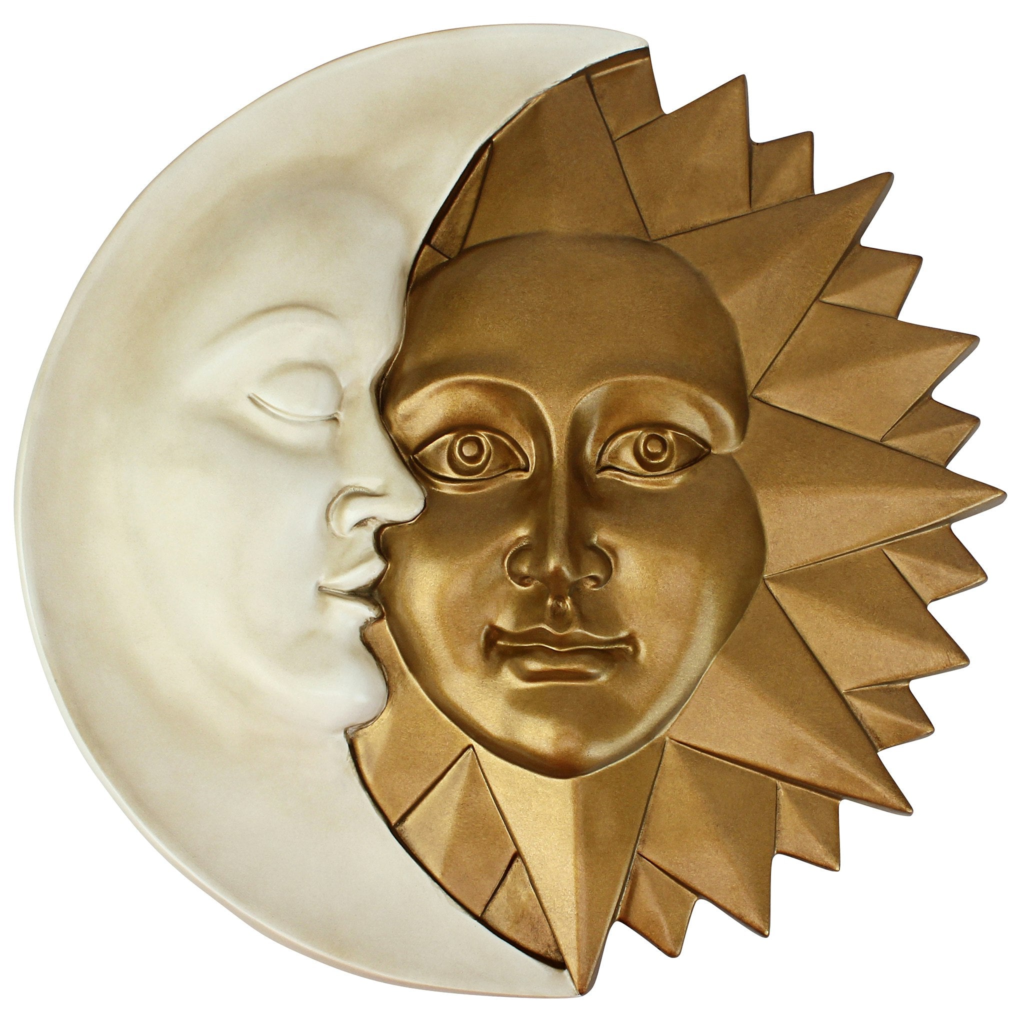 Celestial Harmony: Greenman Wall Sculpture - Tuesday Morning - Wall Art