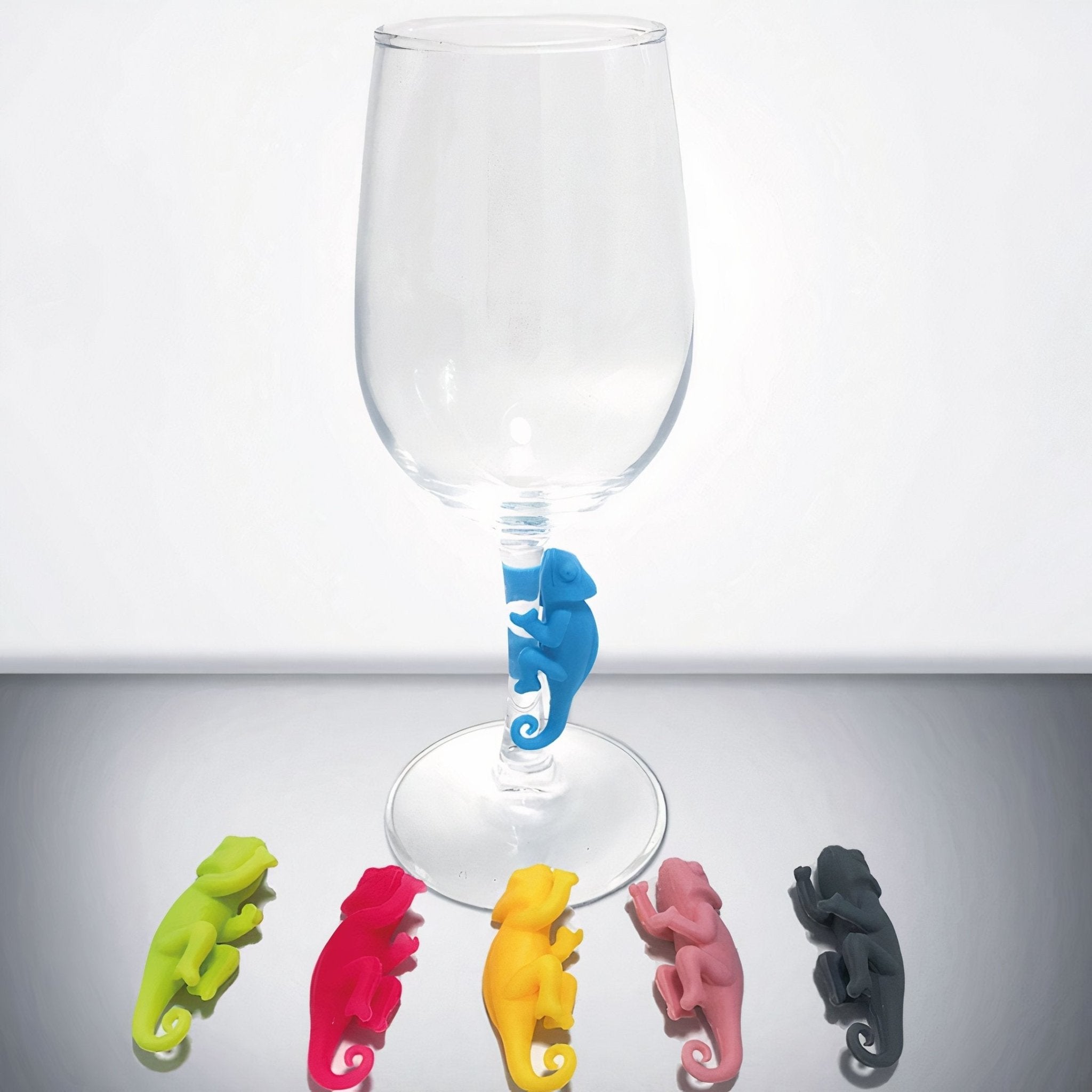 Chameleon Drink Markers Set of 6 - Tuesday Morning - Barware