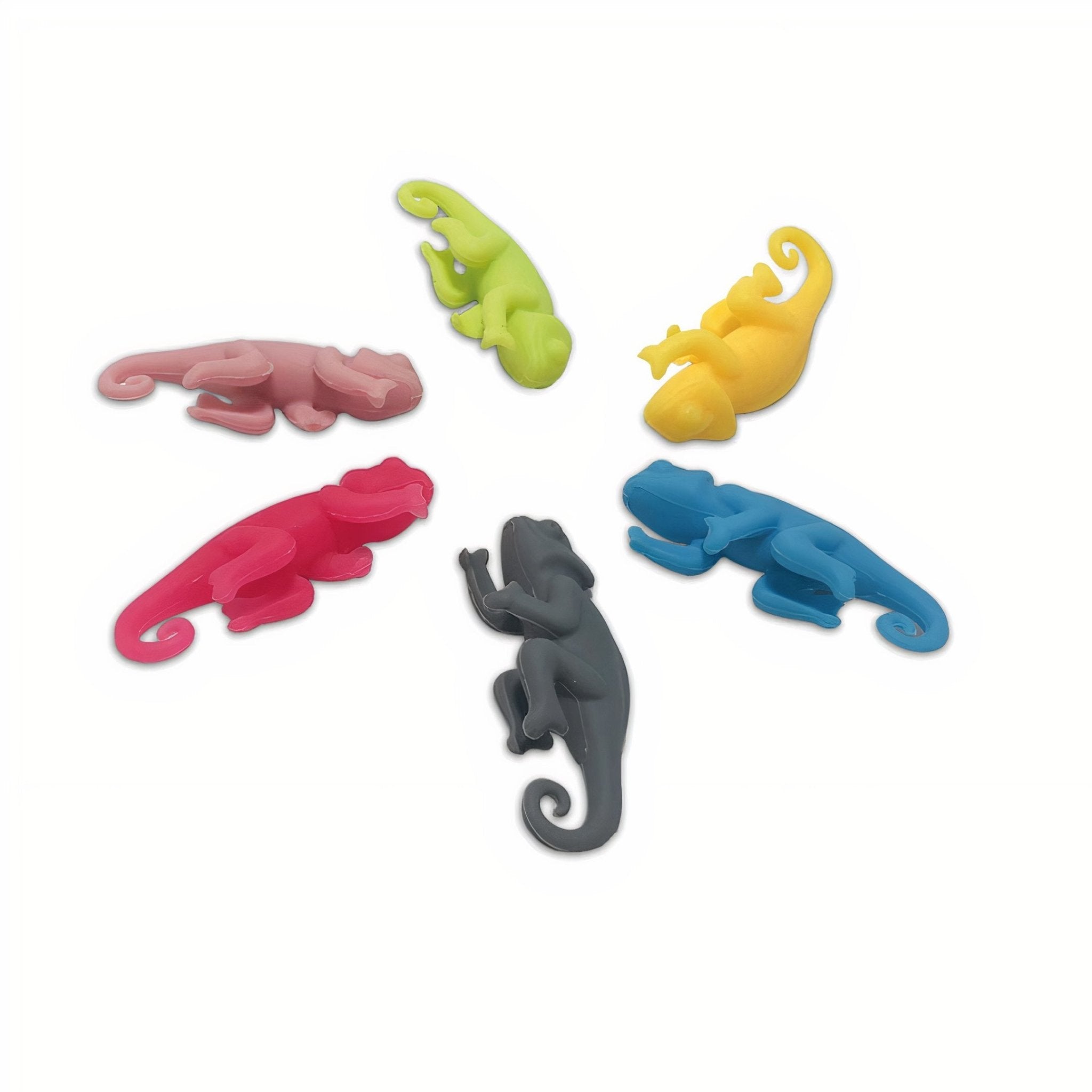 Chameleon Drink Markers Set of 6 - Tuesday Morning - Barware