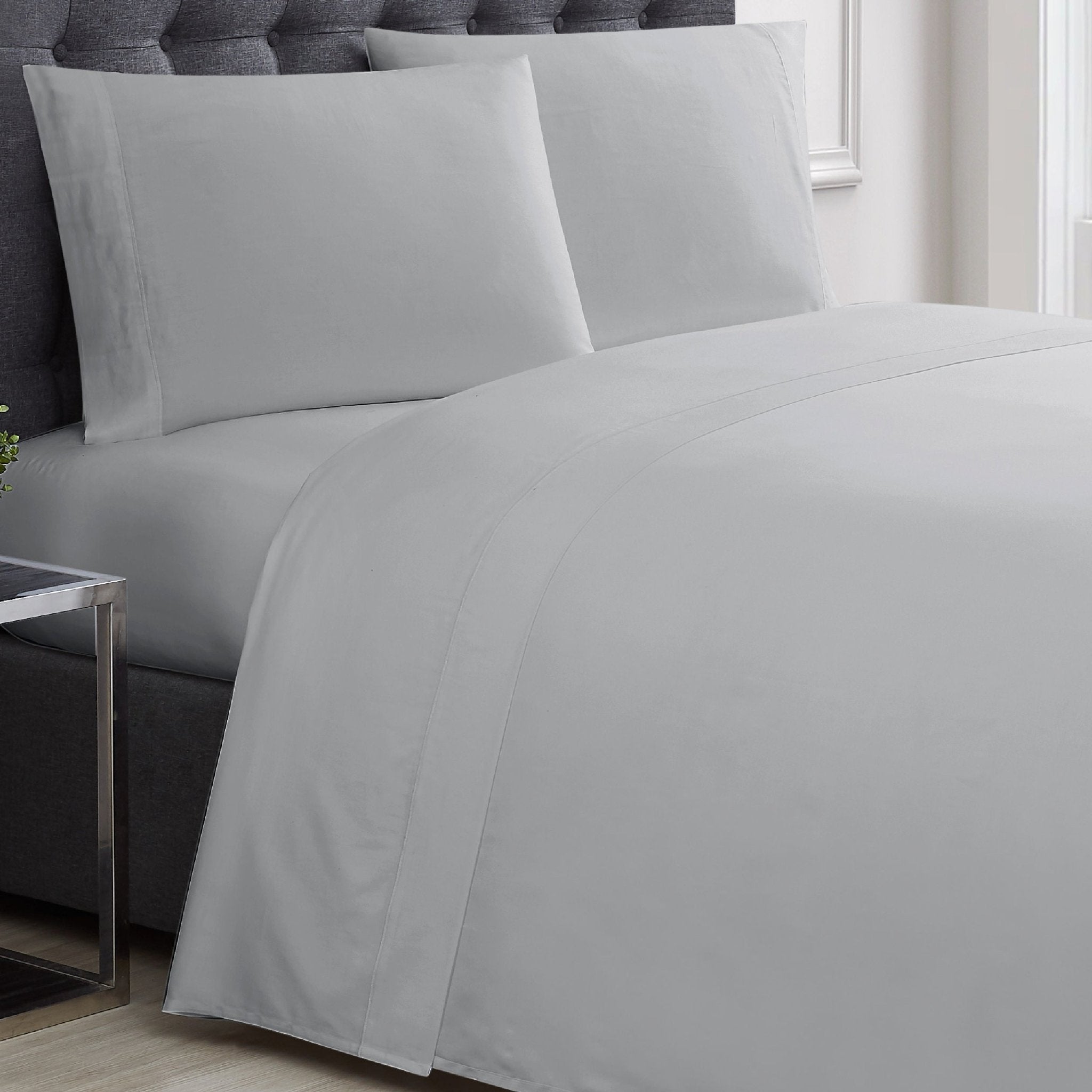 Charisma 310 Solid 4 Piece Sheet Set - California King - Tuesday Morning - Bed Sheets