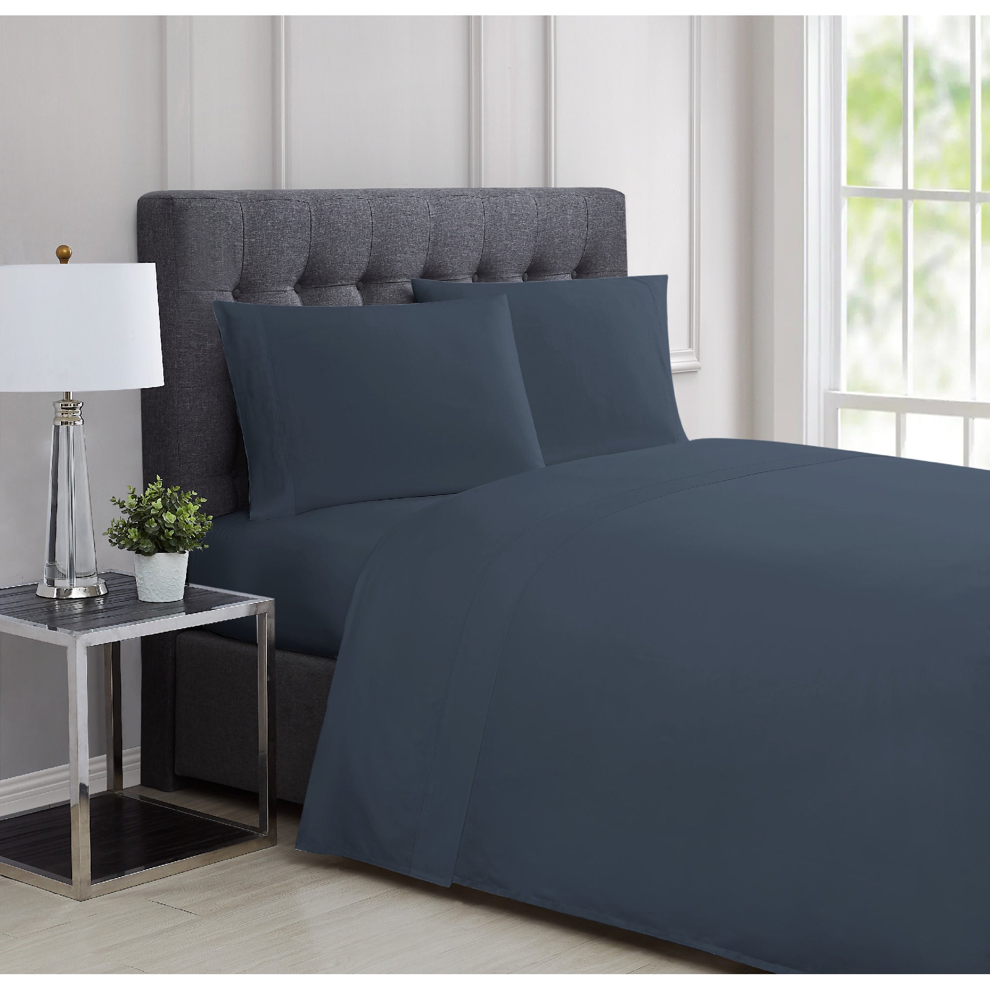 Charisma 310 Solid 4 Sheet Set - Full - Tuesday Morning - Bed Sheets